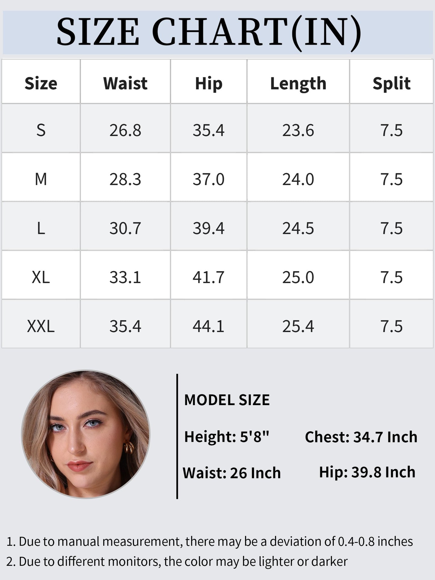 Women's Denim Skirt Raw Hem High Waisted Pockets Stretch Knee Length Jean Skirt