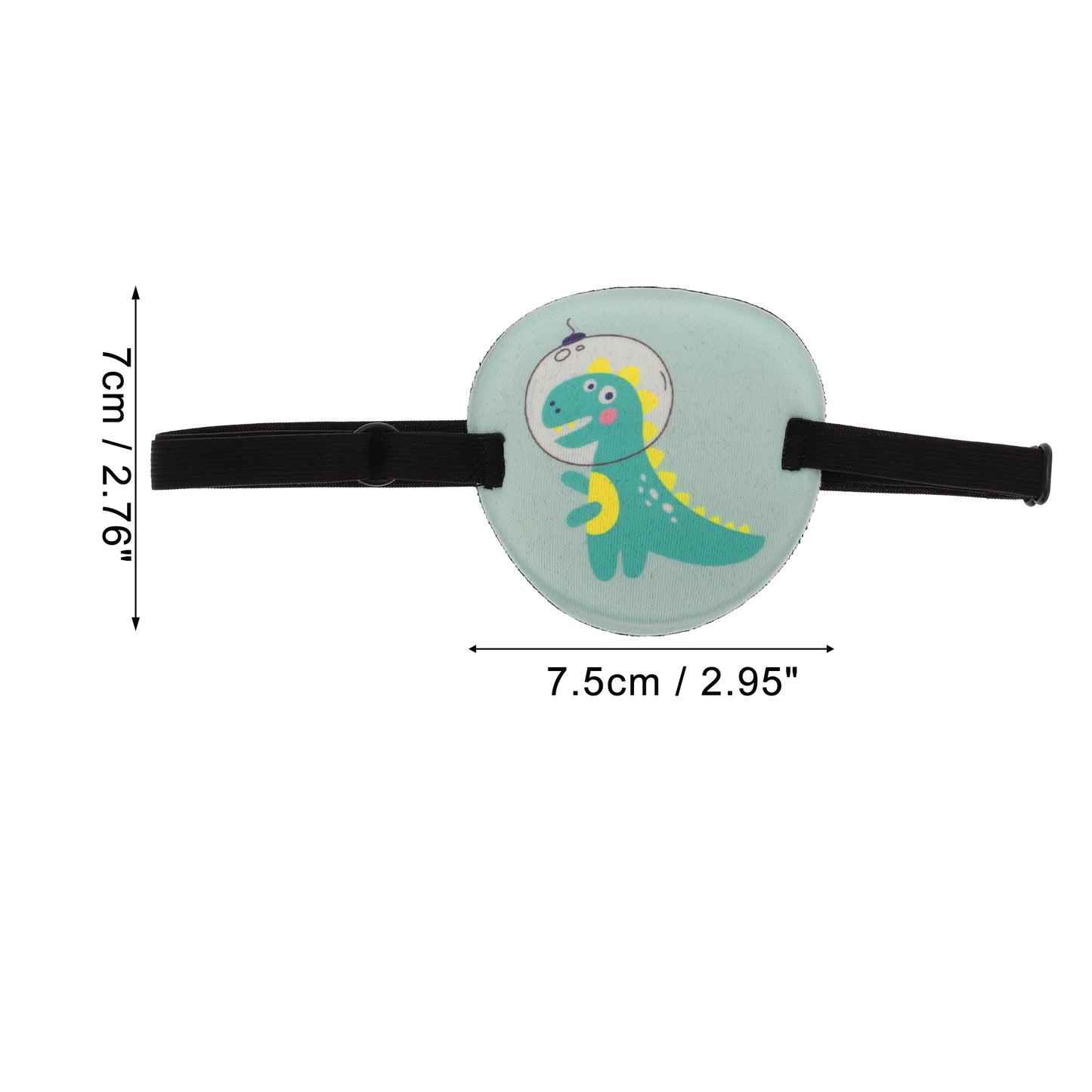 Soft Dragon 3D Sleep Mask Eye Shade Cover for Rest Blue Green