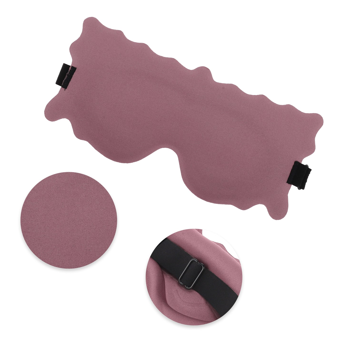 Soft Butterfly Shape 3D Eye Mask for Travel Office Cameo
