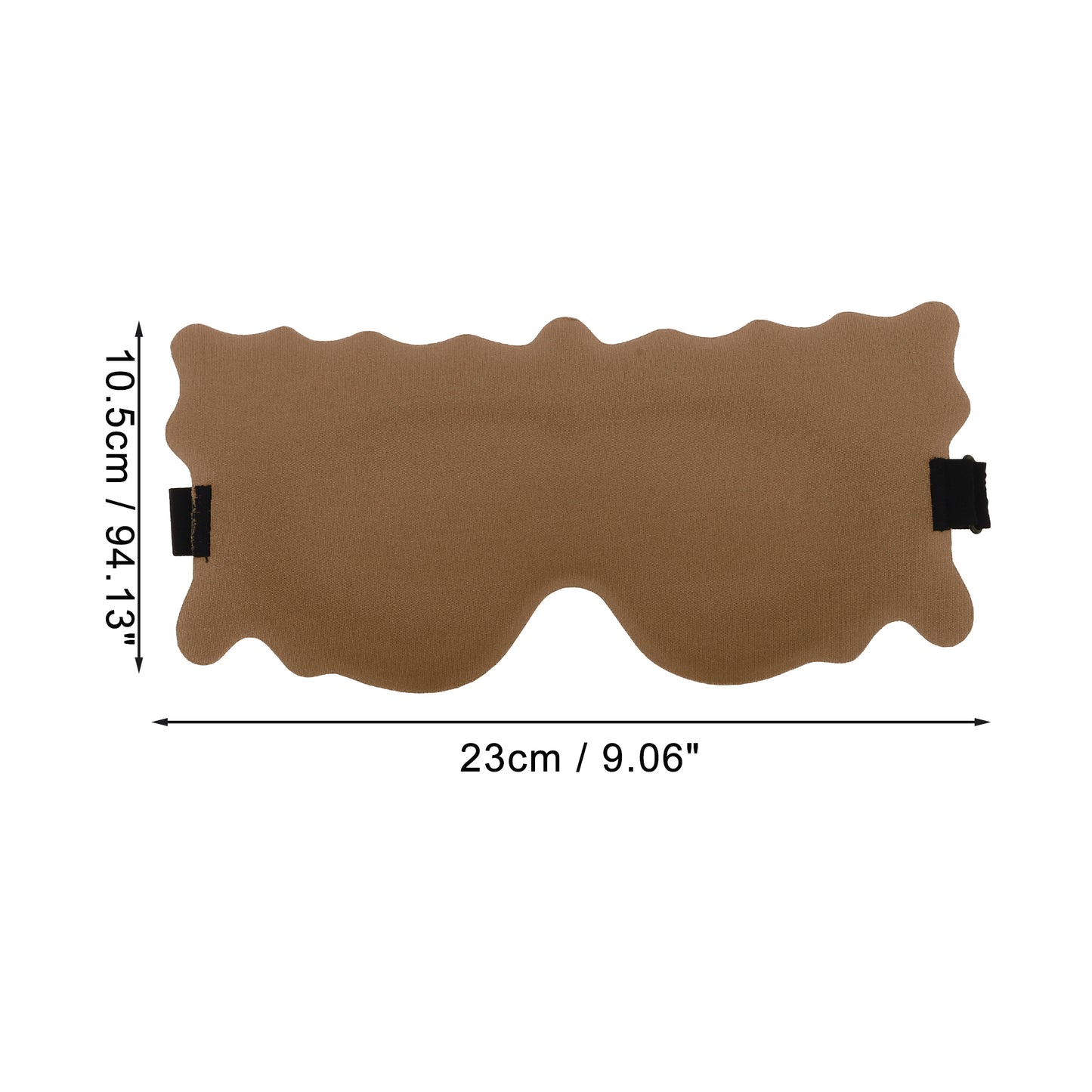 Soft Butterfly Shape 3D Eye Mask for Travel Office Camel