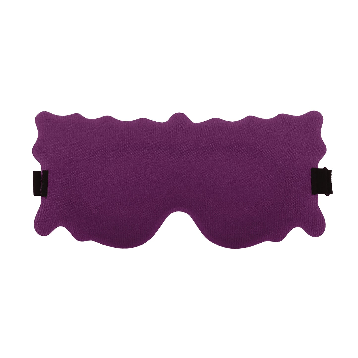 Soft Butterfly Shape 3D Eye Mask for Travel Office Purplish Red