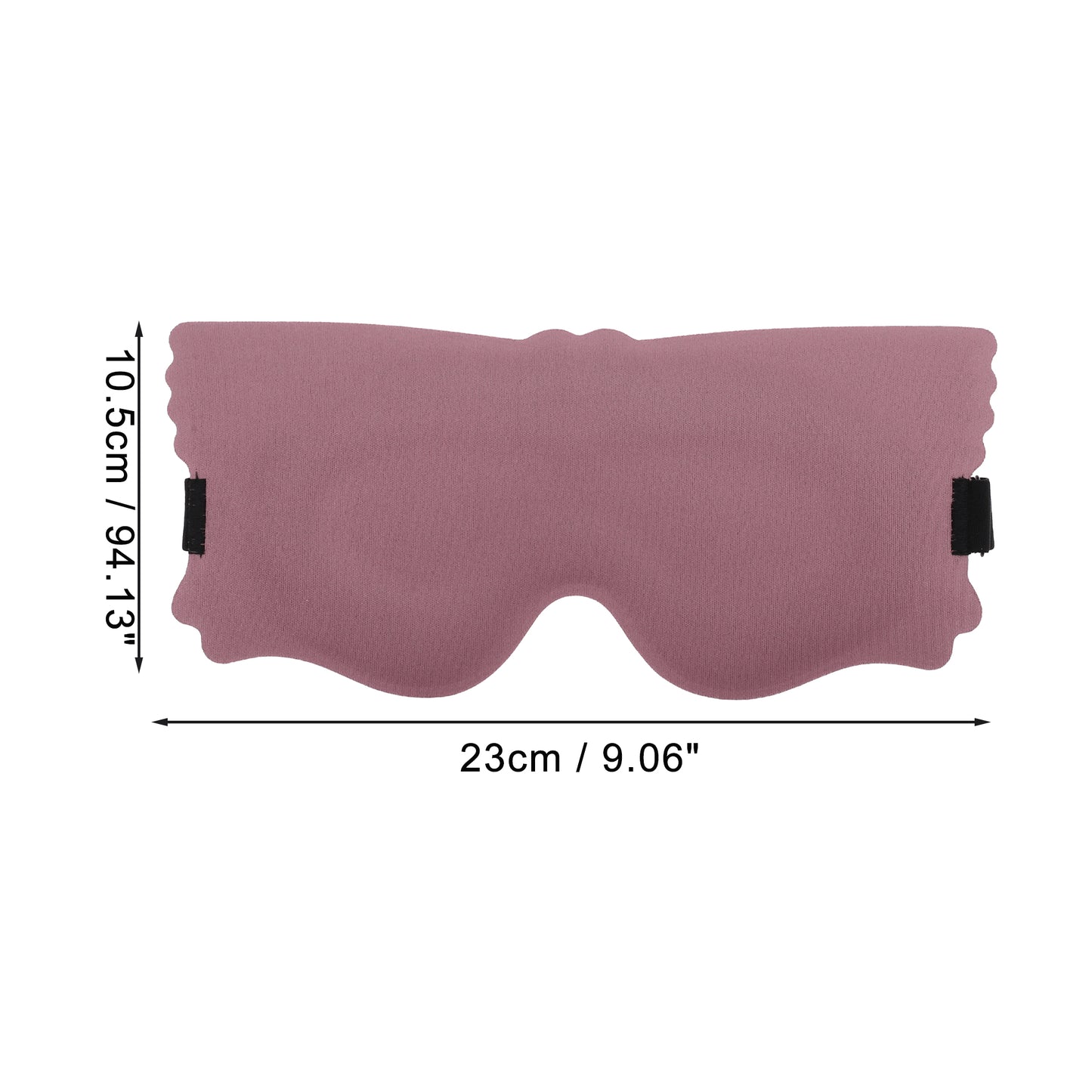 Soft Elastic Buckle Band 3D Eye Mask for Travel Office Cameo