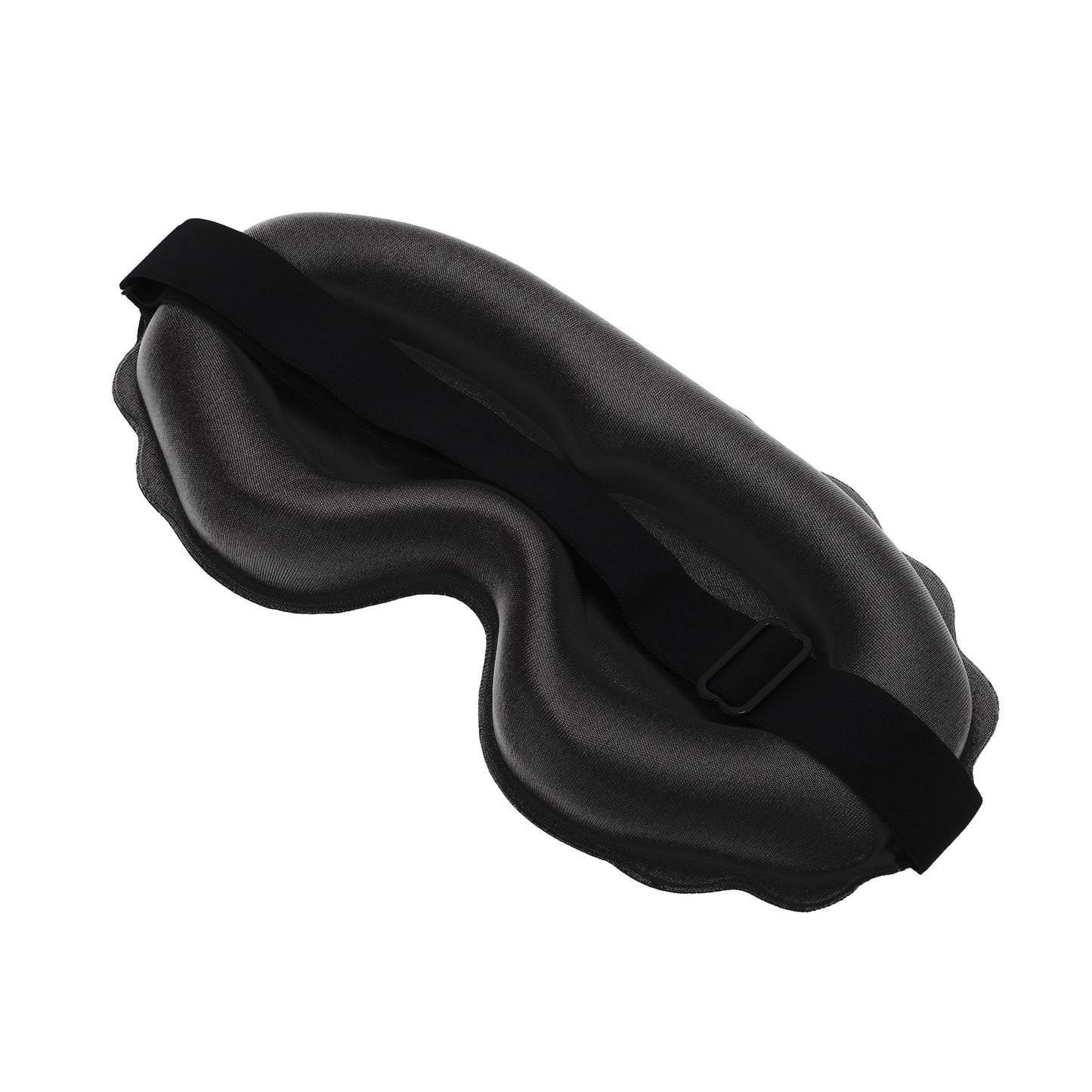 Soft Elliptical Shape 3D Eye Mask for Travel Office Black