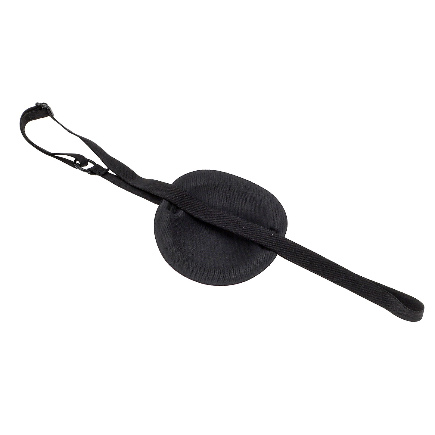 Soft Ring Buckle Shape 3D Eye Mask Single Eye Shade Cover Purplish Red