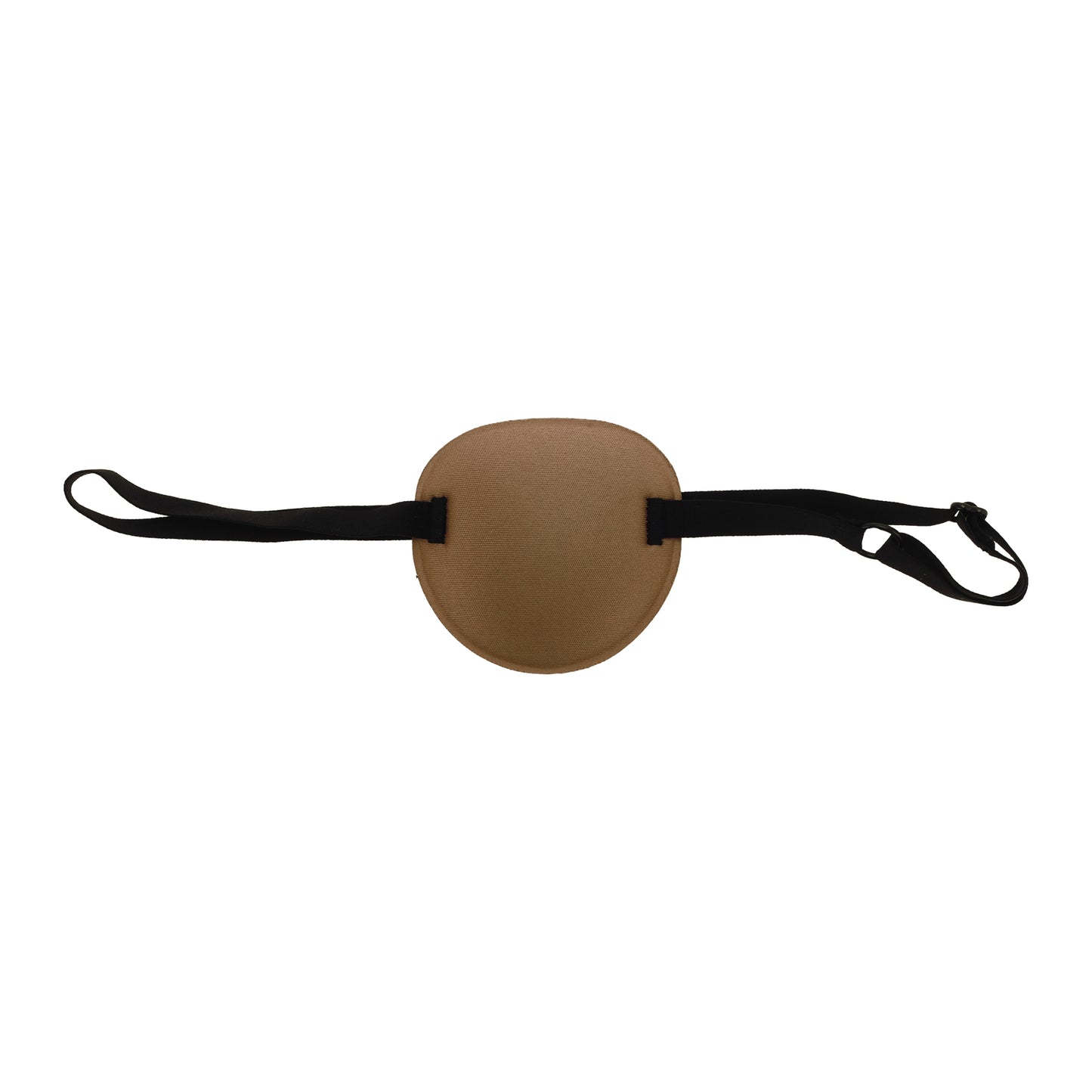 Soft Ring Buckle Shape 3D Eye Mask Single Eye Shade Cover Camel