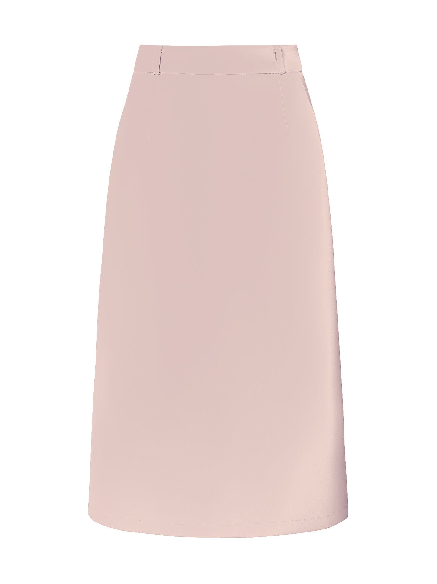 Women's Pencil Skirt High Waist Split Back Work Midi Skirts