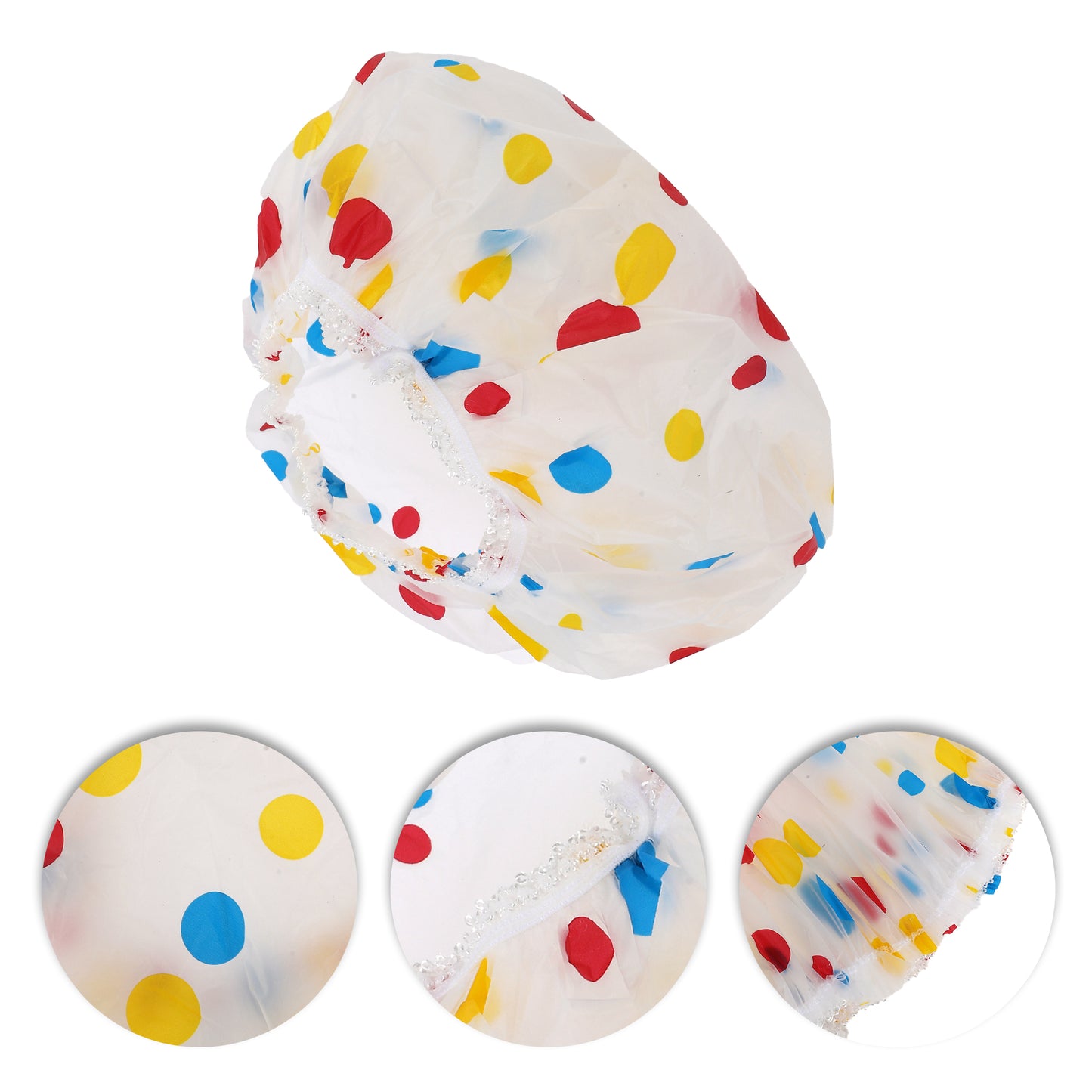 1 Pc Women's Cute Pattern Shower Cap Bathing Hair Cap