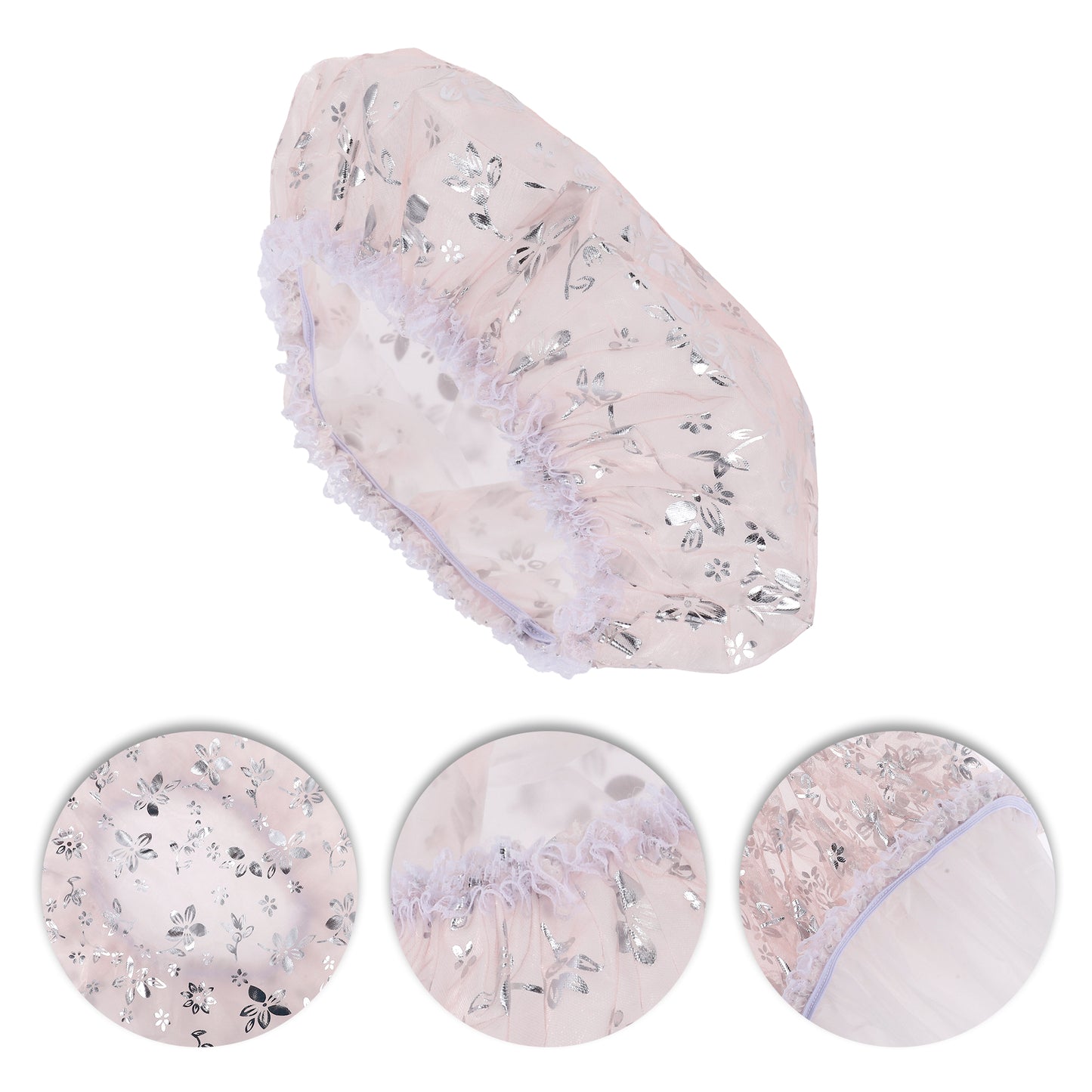 1 Pc Women's Cute Pattern Shower Cap Bathing Hair Cap