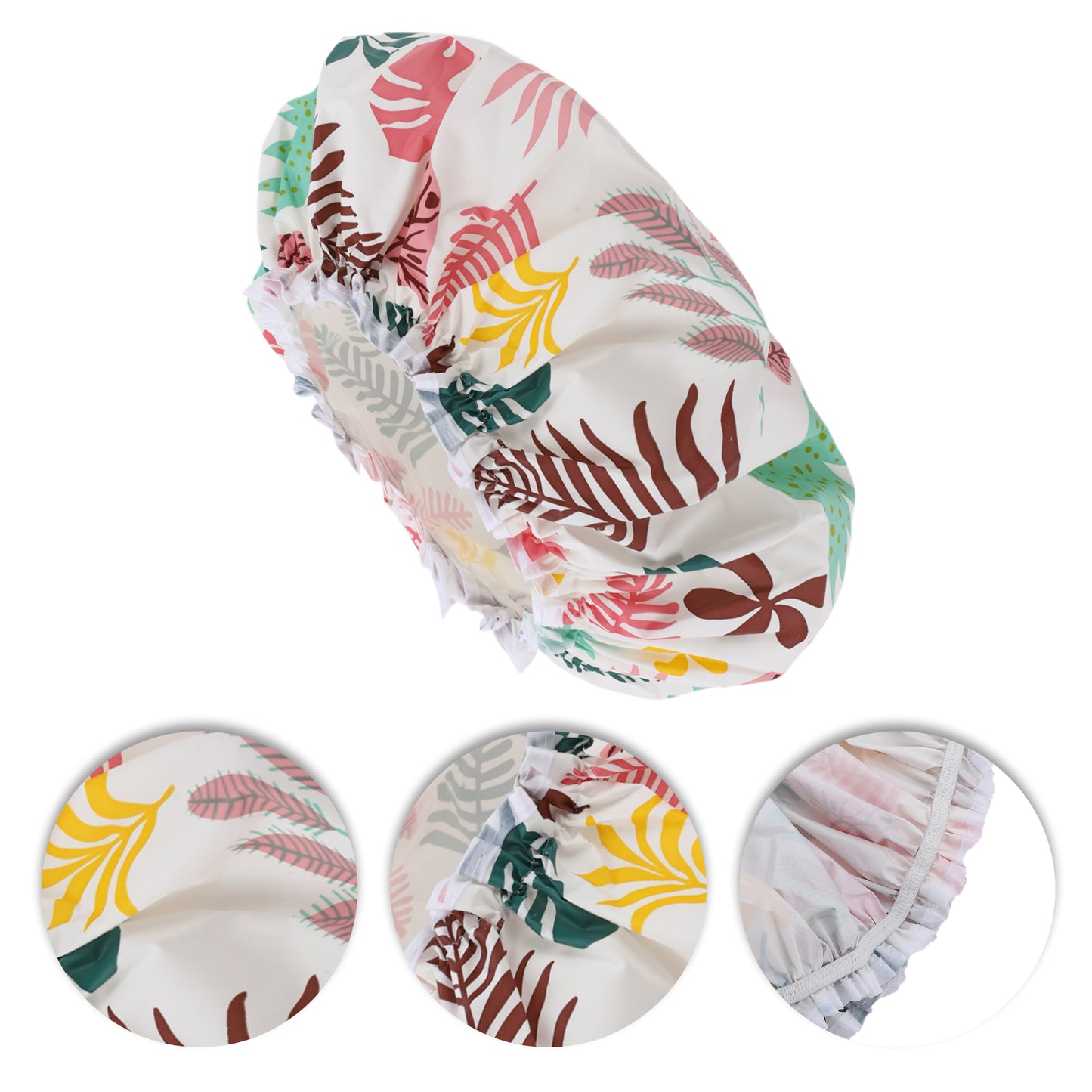 1 Pc Women's Cute Pattern Shower Cap Bathing Hair Cap