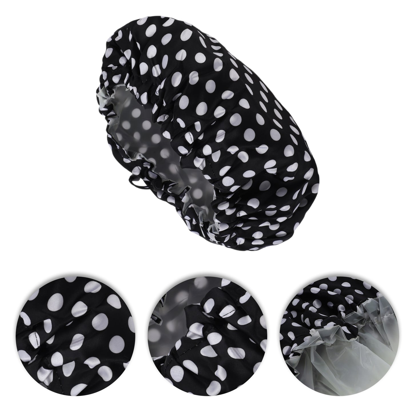 1 Pc Women's Cute Pattern Shower Cap Bathing Hair Cap