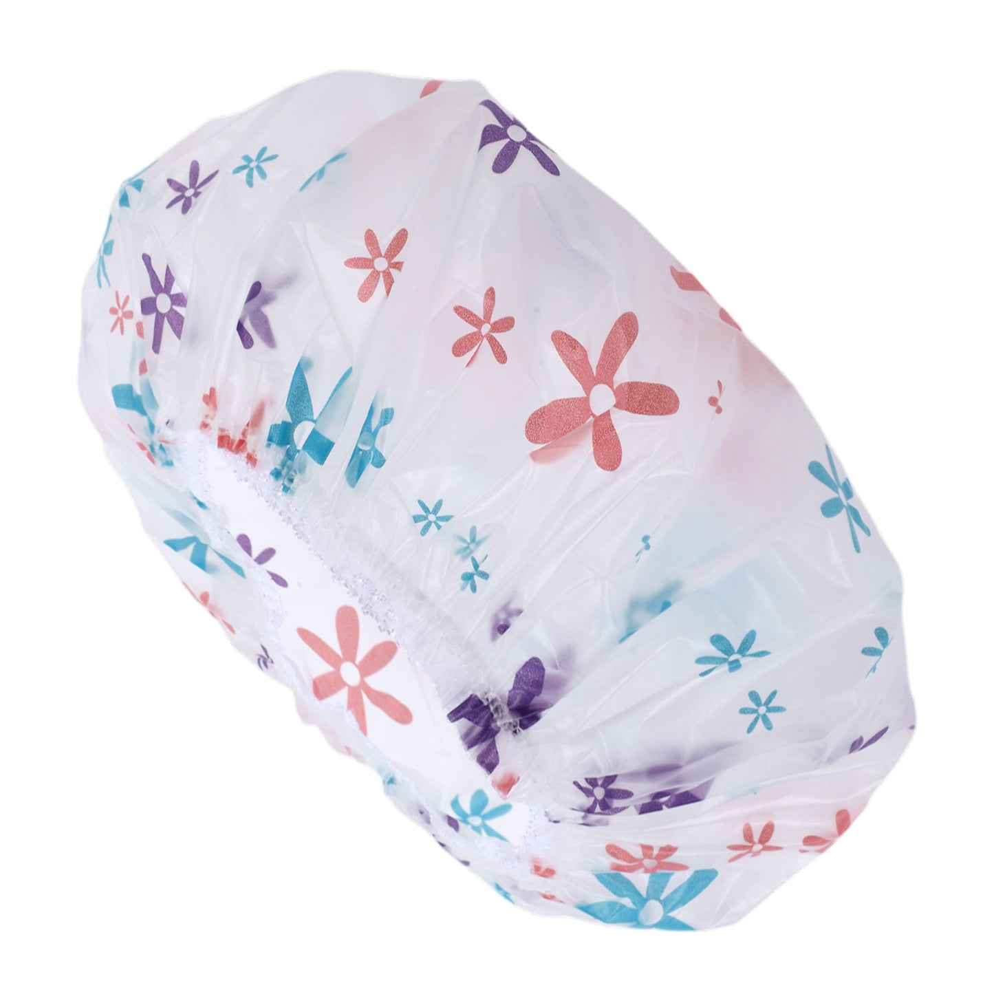 1 Pc Women's Cute Pattern Shower Cap Bathing Hair Cap