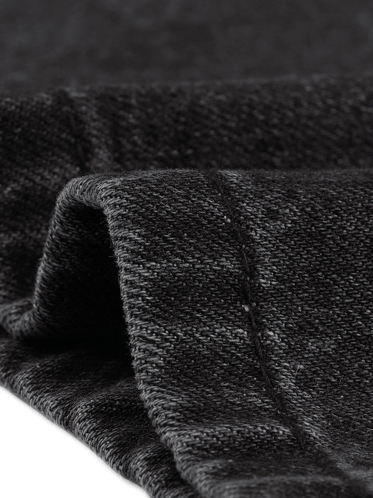 Falda vaquera larga de cintura alta con bolsillo y solapa para mujer