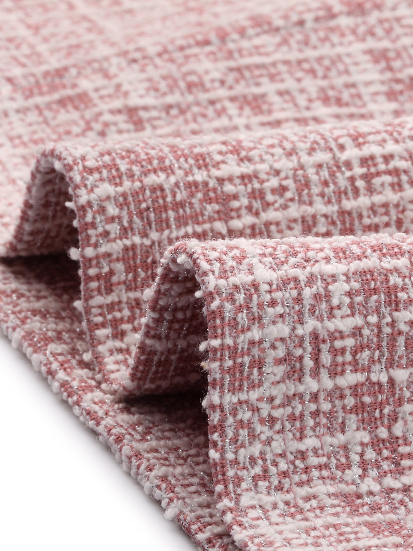 Faldas tubo de tweed con cintura alta, abertura y cuadros para oficina de mujer