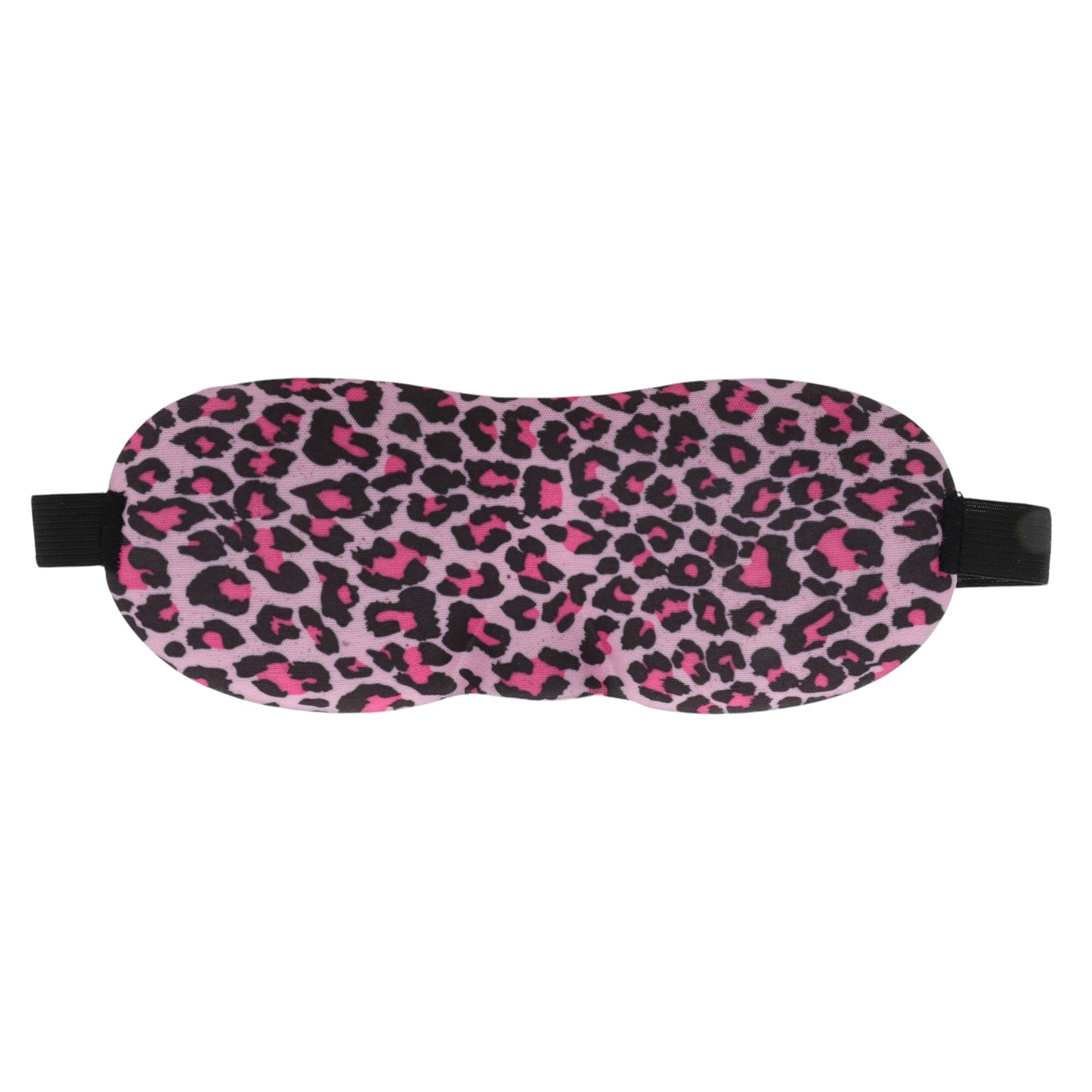 Leopard Print 3D Eye Mask for Rest for Travel Pink