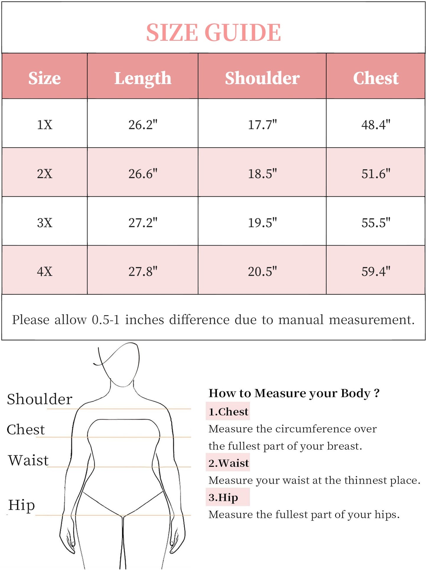 Women Plus Size Shirt Textual Mandarin Collar V Neck 3/4 Sleeve Button Down Casual Tops with Pocket