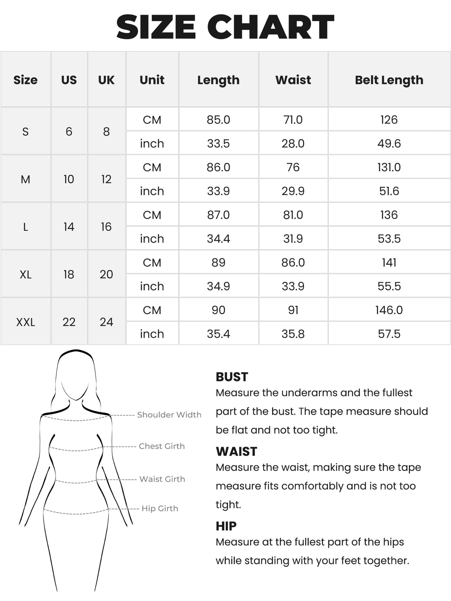 Falda larga de cintura alta elástica en forma de A para mujer