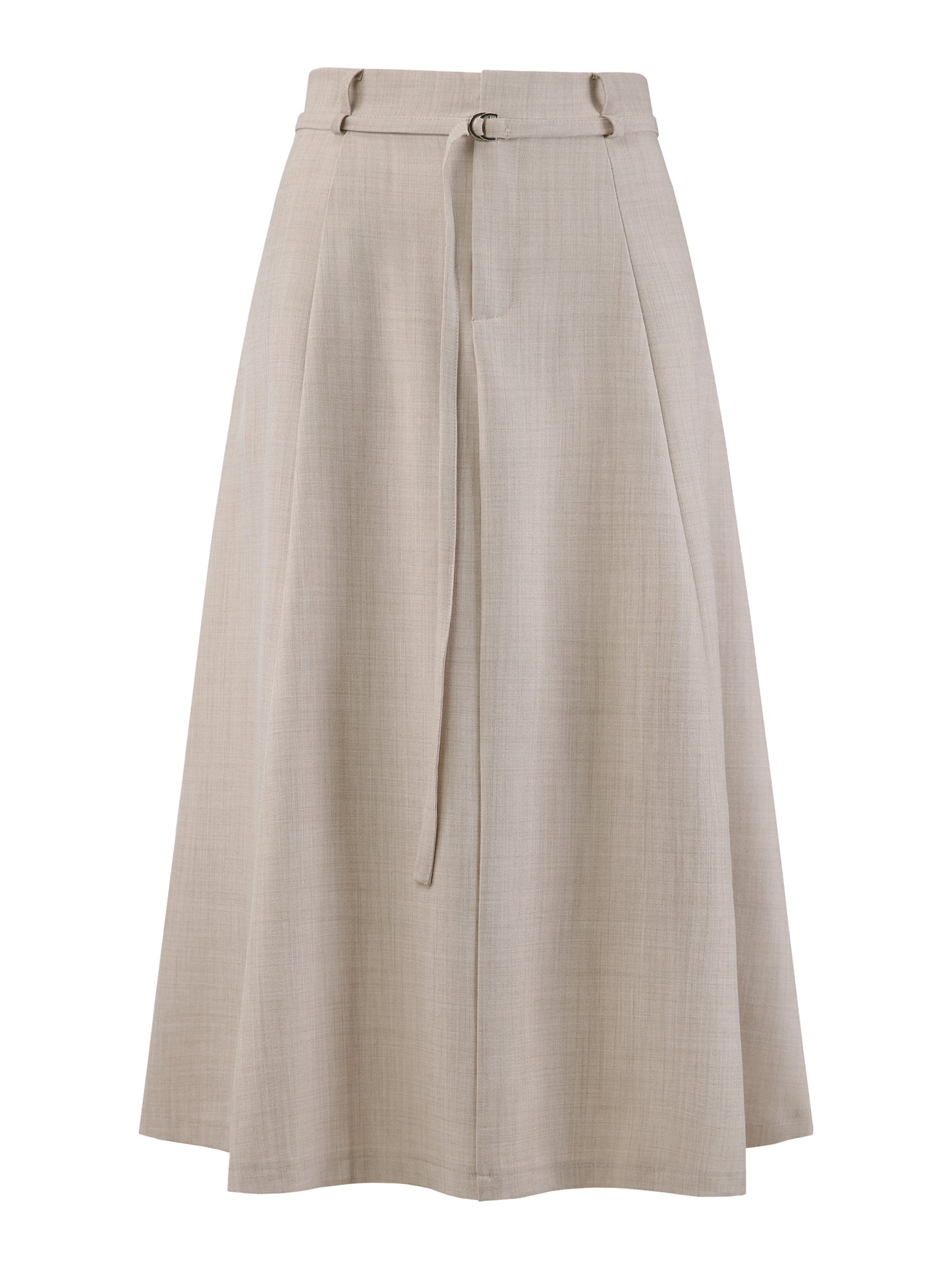 Women's A-Line Elastic High Waist Maxi Skirt