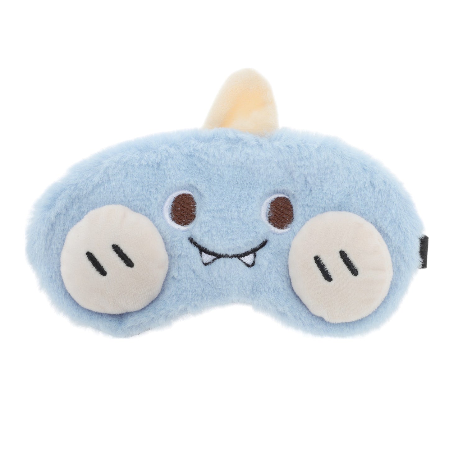 Portable Adjustable Eye Mask Cute Cartoon Eye Mask for Travel Blue