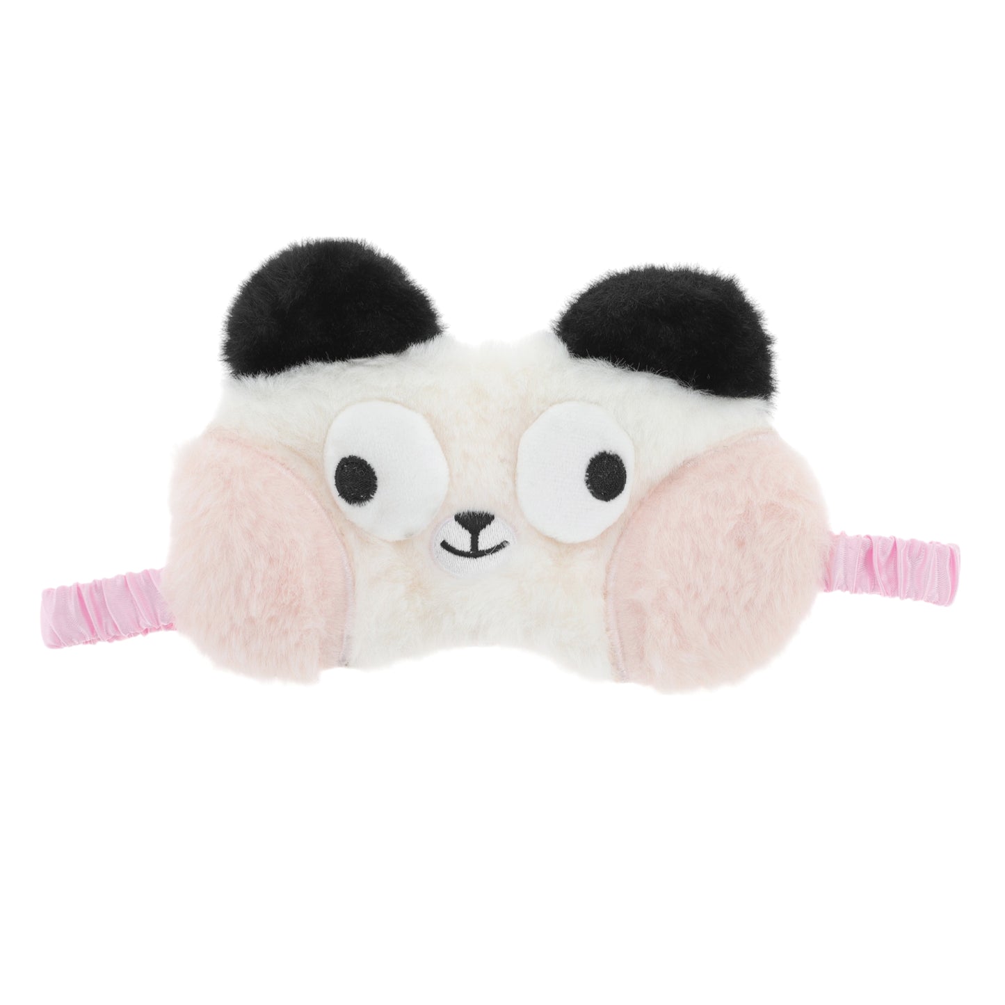 Portable Pandas Not Adjustable Eye Mask Cute Eye Shade Cover for Office White