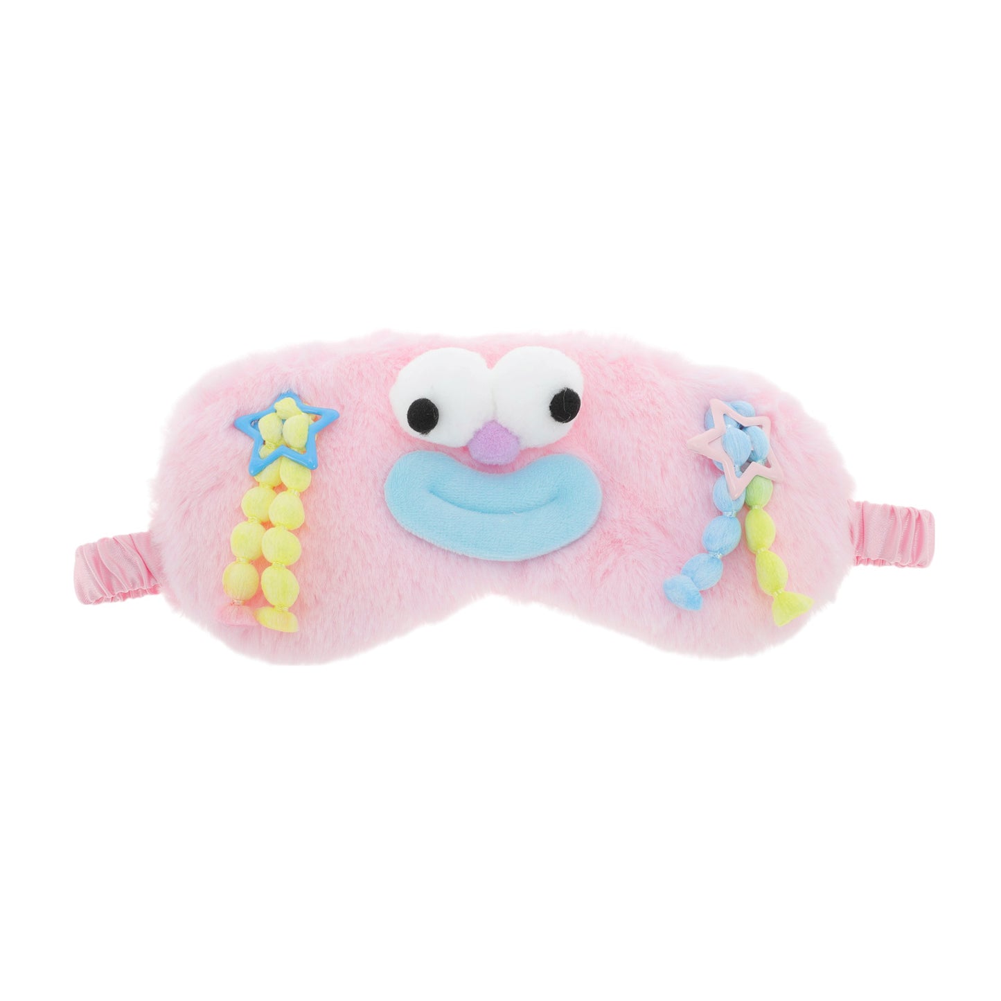 Portable Funny Strap Eye Mask Cute Eye Shade Cover for Office Pink