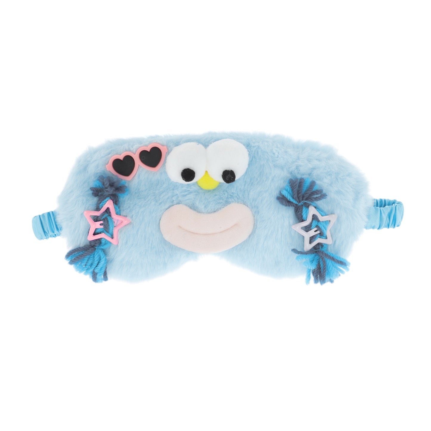 Portable Funny Strap Eye Mask Cute Eye Shade Cover for Office Blue