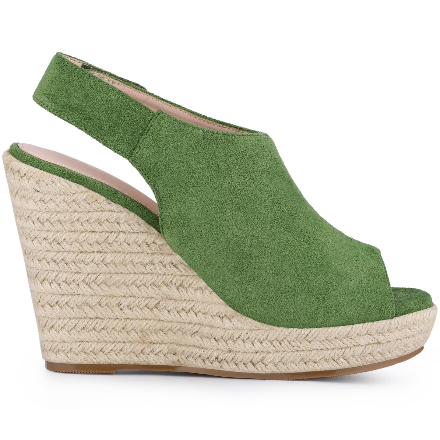 Women's Espadrille Platform Heeled Wedges Sandals