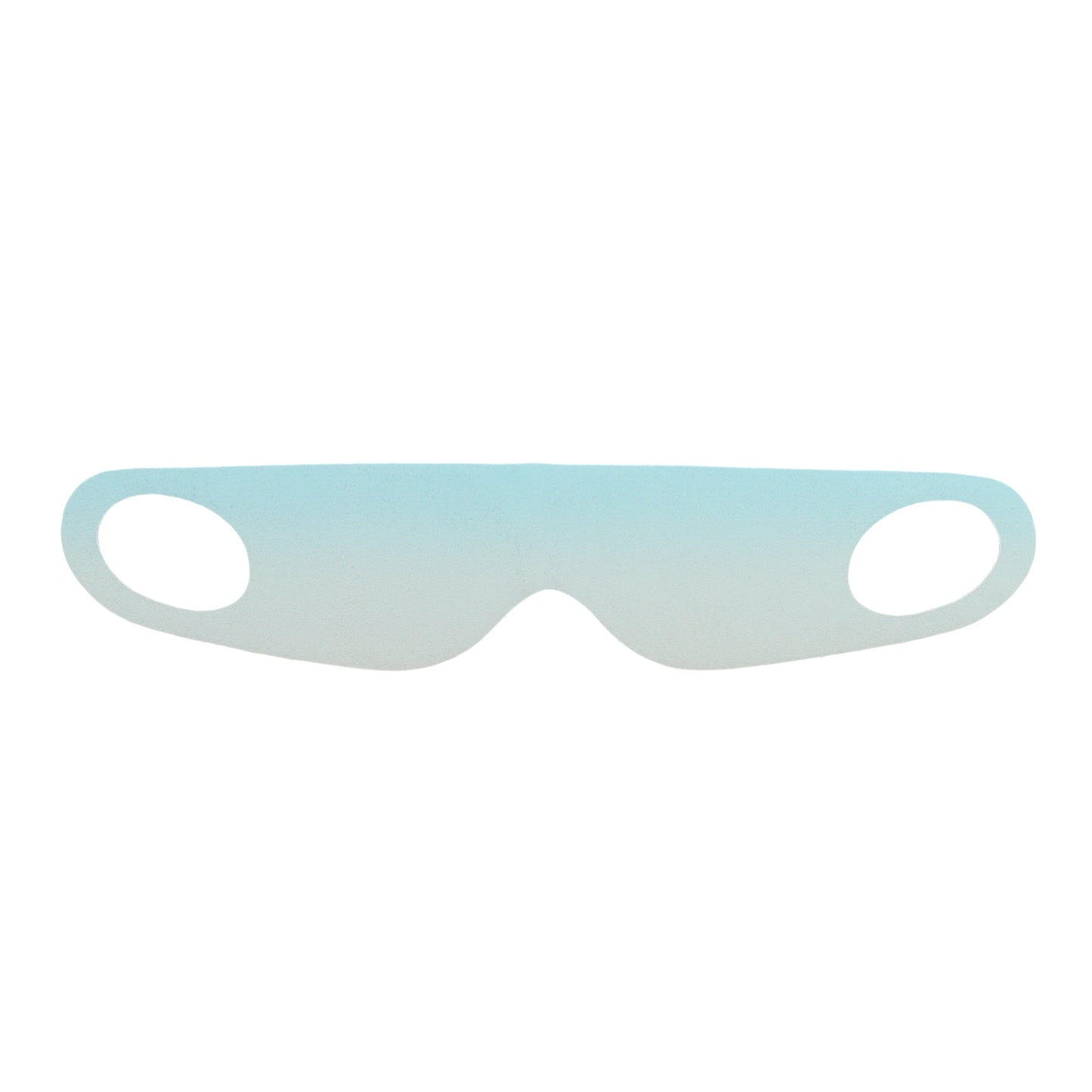 Portable Soft Ear Hanging Gradient Sleep Mask for Travel Gradient Blue