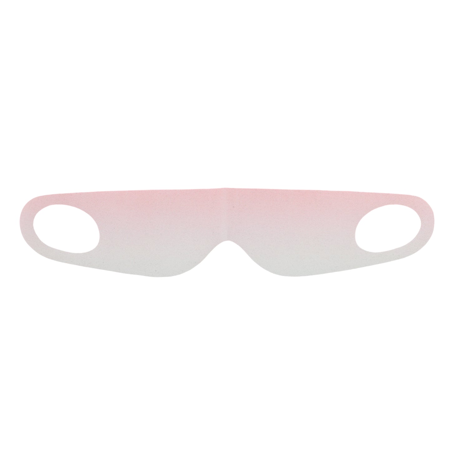 Portable Soft Ear Hanging Gradient Sleep Mask for Travel Gradient Cameo Pink