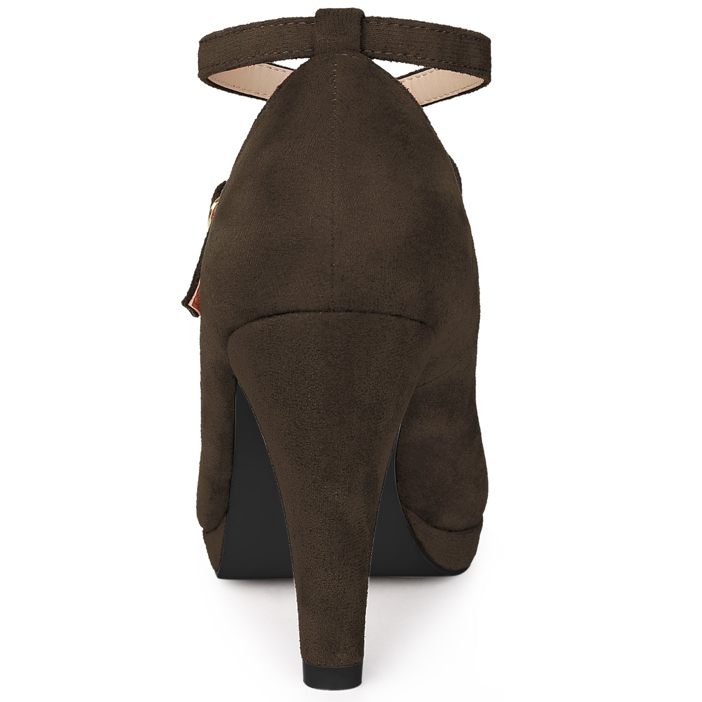 Zapatos Mary Jane con plataforma y tiras cruzadas para mujer