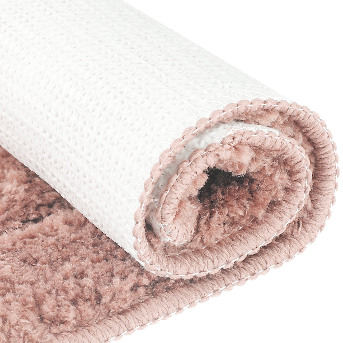 Bathroom Rug, Soft Absorbent Bathroom Rug, Non Slip Plush Machine Washable Dry Bath Mats