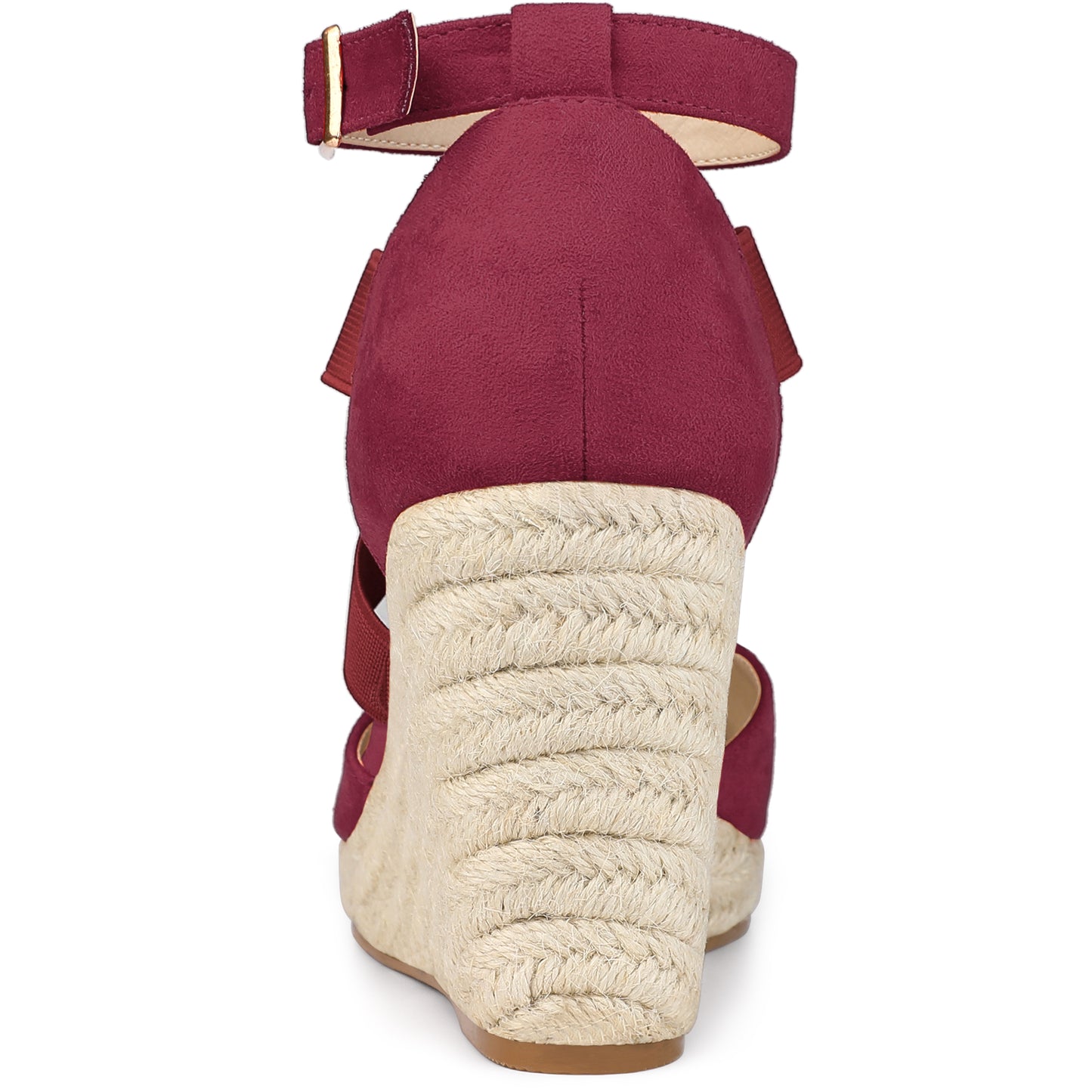 Women's Espadrilles Closed Toe Wedges Heels Sandals