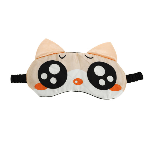 Portable Elastic Strap Eye Mask Eye Shade Cover for Rest Orange