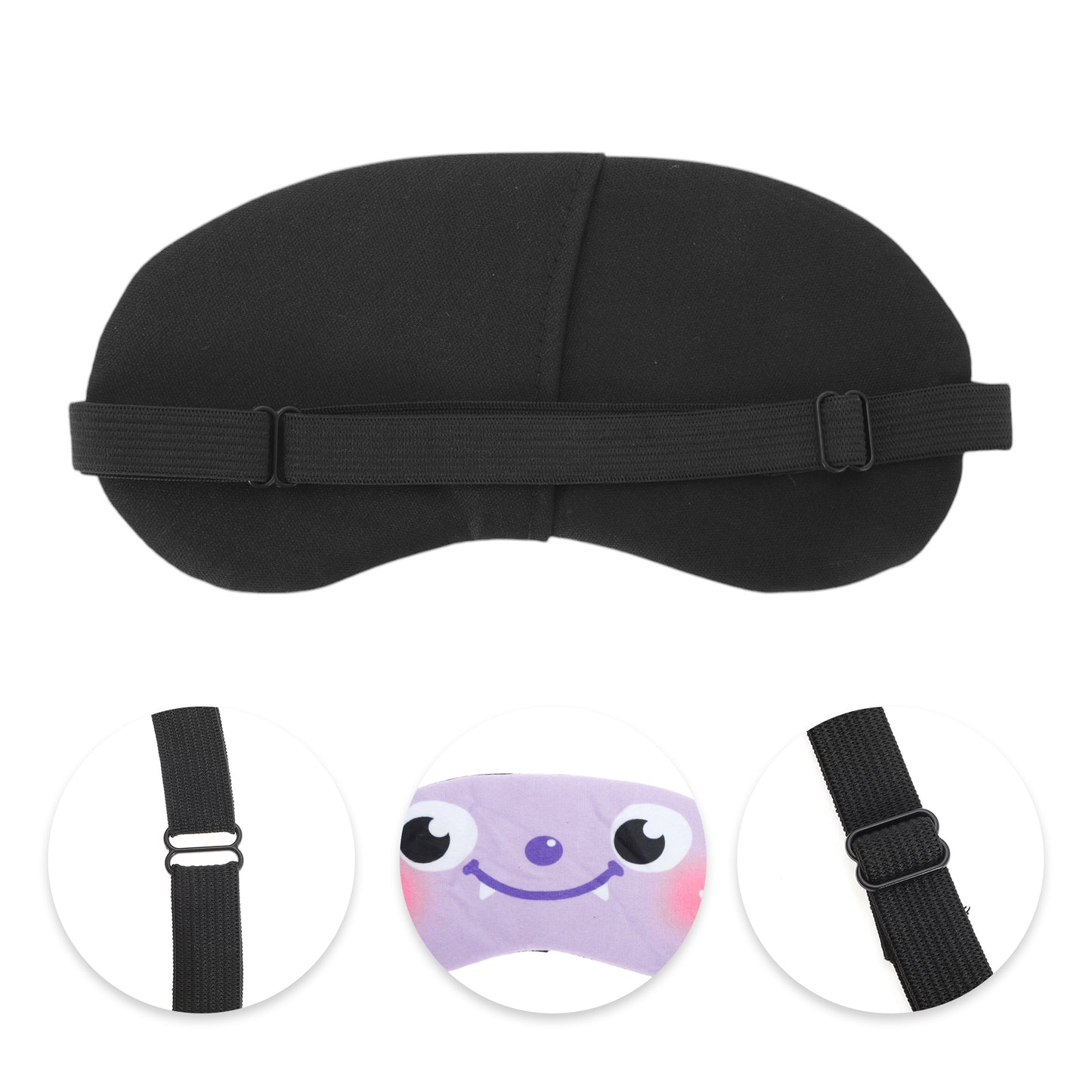 Portable Eye Mask Eye Shade Cover for Rest Purple