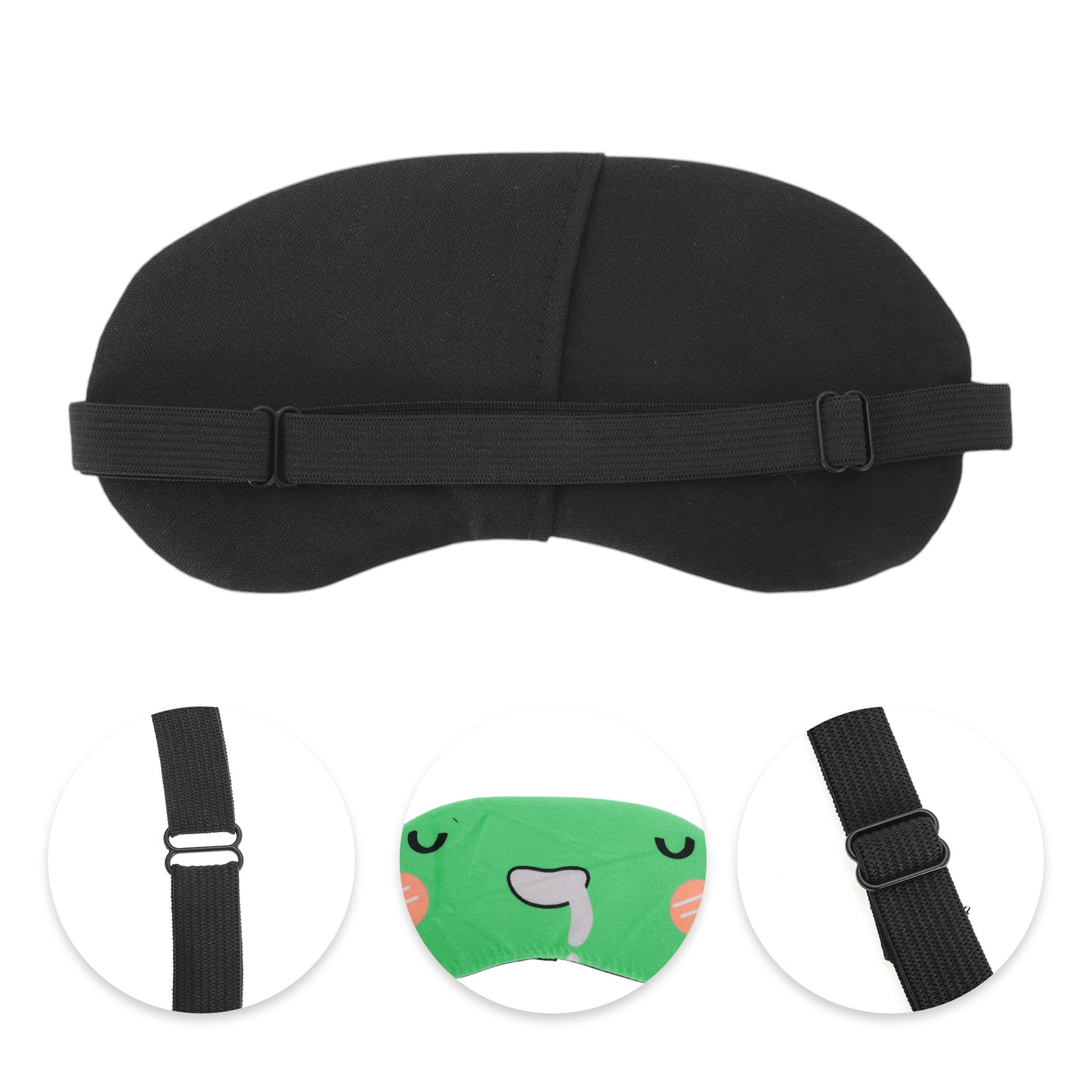 Portable Eye Mask Eye Shade Cover for Rest Green