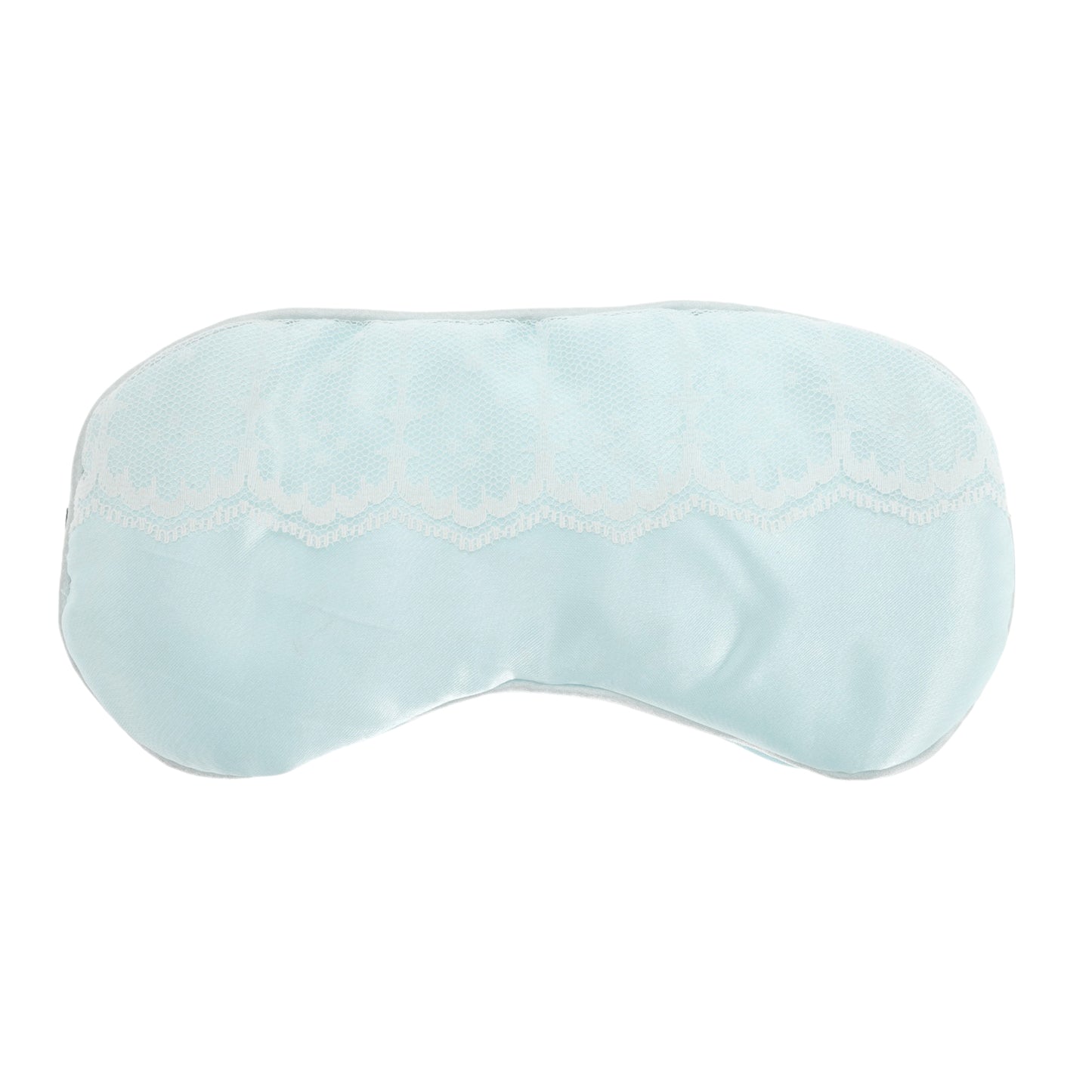 Portable Contrast Lace Eye Mask for Travel for Rest Blue