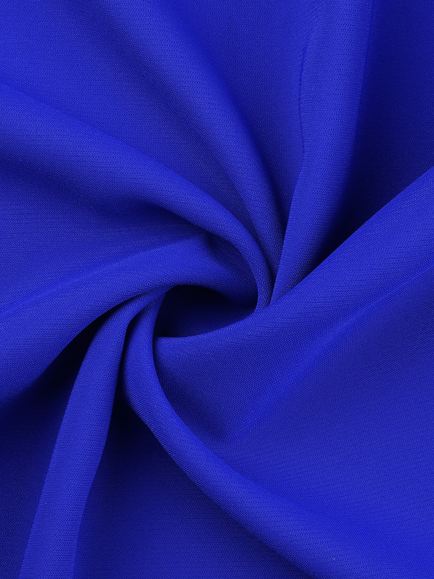 Women Plus Size Work Top Round Neck Pleated Tulip Sleeves Blouse Summer Top