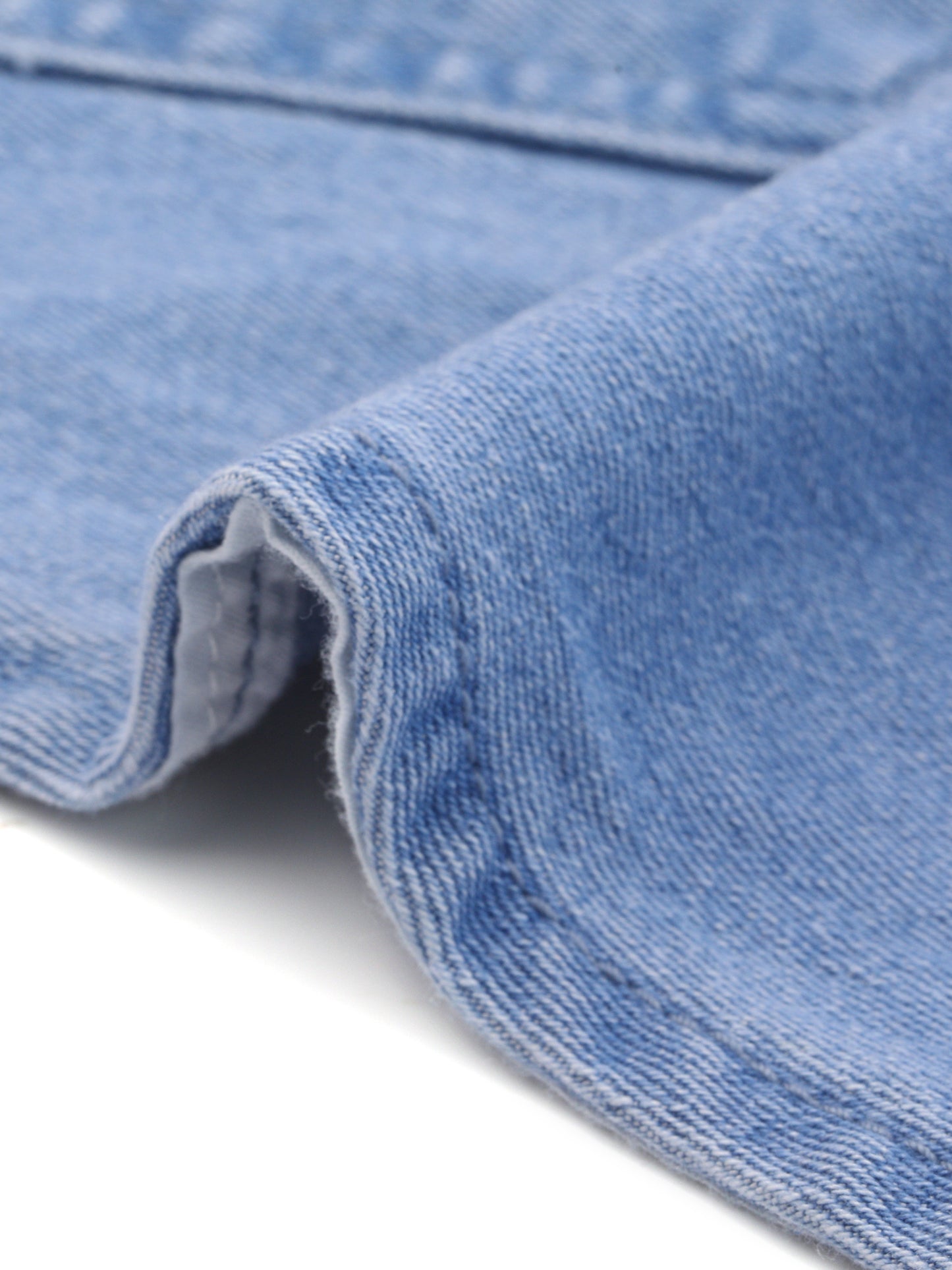 Mono vaquero con pechera ajustable y elástico informal de talla grande para mujer