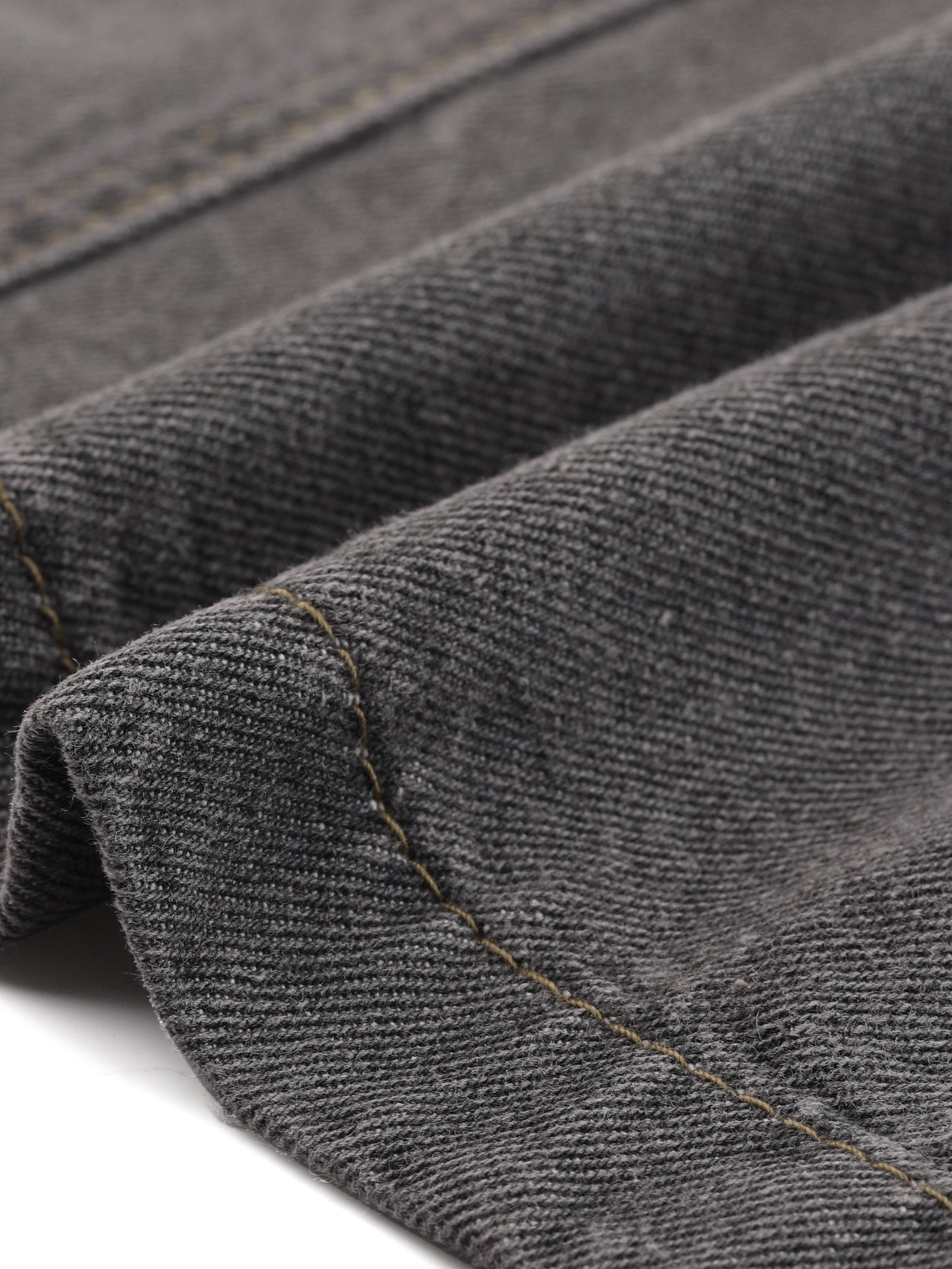 Faldas largas de mezclilla con cremallera frontal y bolsillos para mujer