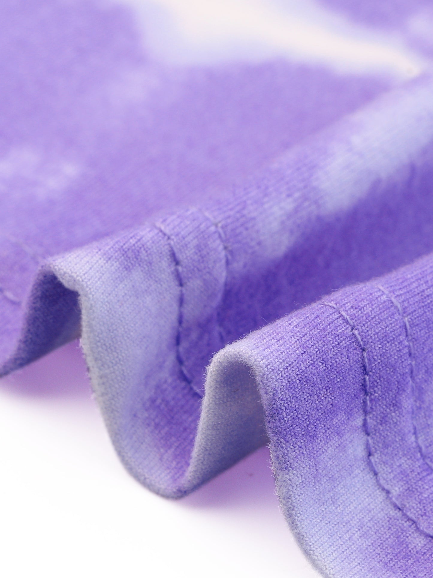 Women's Plus Size Summer Top V Neck Short Sleeve Casual Tie Dye