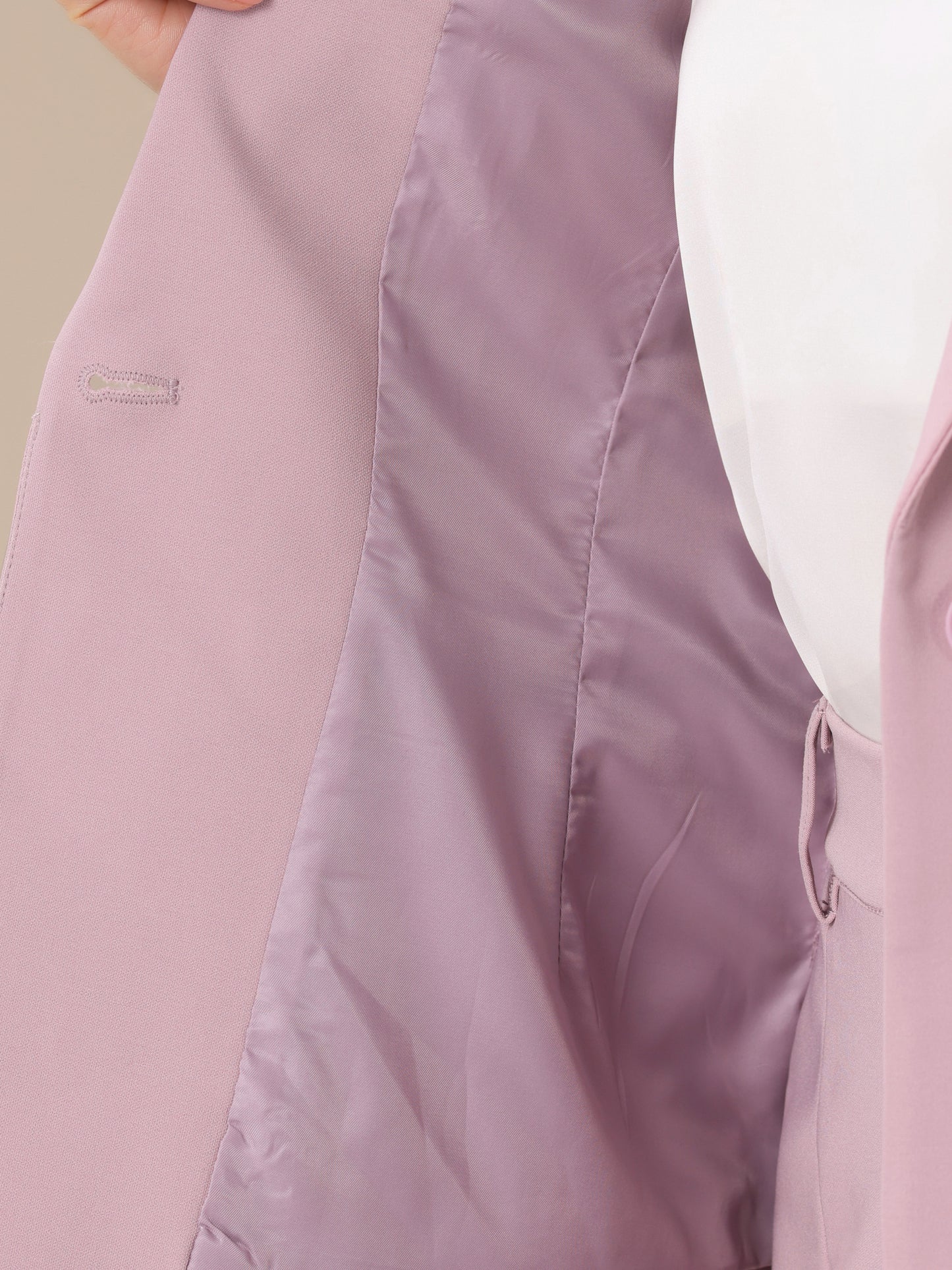 Women Business Work 2 Piece Short Sleeve Blazer Pant Suit Set