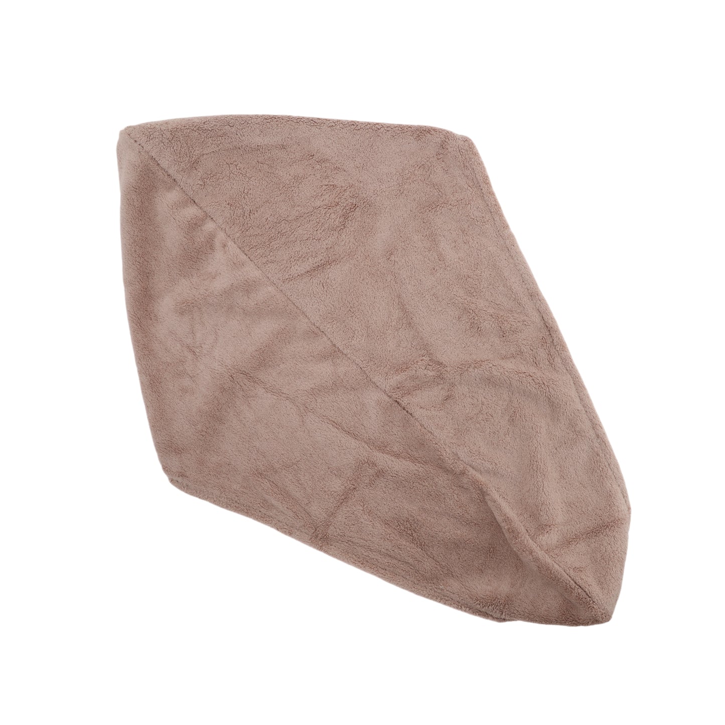 1 Pc Water-absorbent Rabbit Ears Hair Drying Towel for Bathroom Light Brown