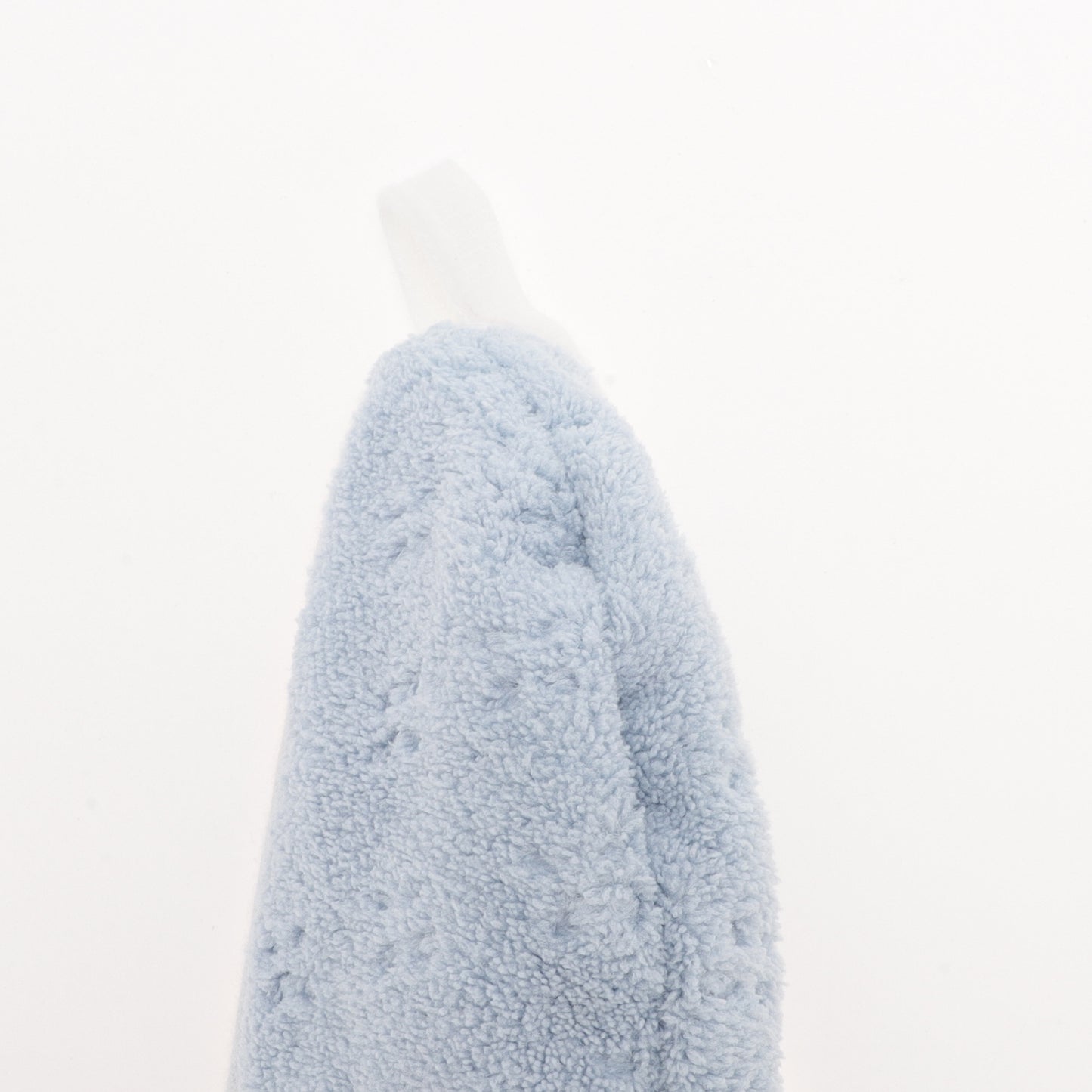 1 Pc Water-absorbent Two-tone Hair Drying Towel for Bathroom Blue, Pink