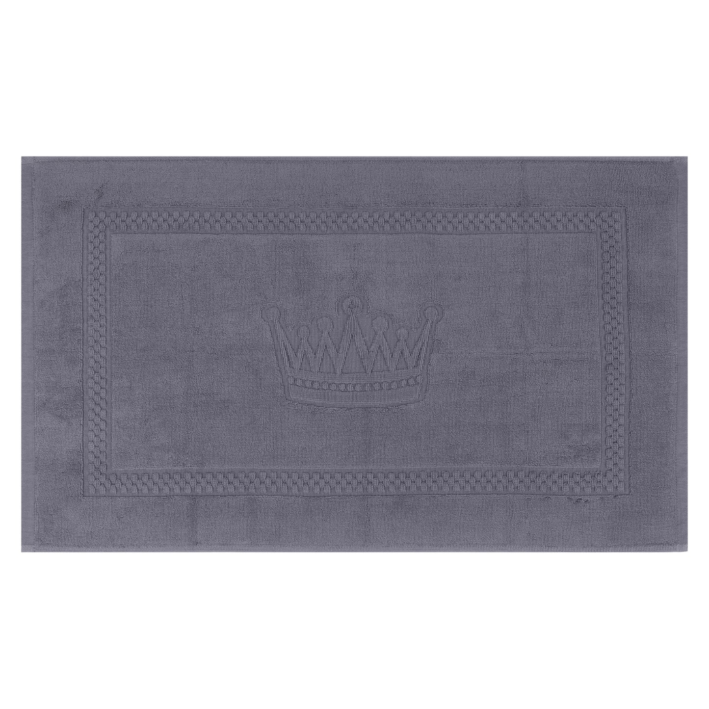 Absorbent Bath Rugs Reversible Cotton Spa Quick Dry Non Slip Thick Machine Wash Bath Mats