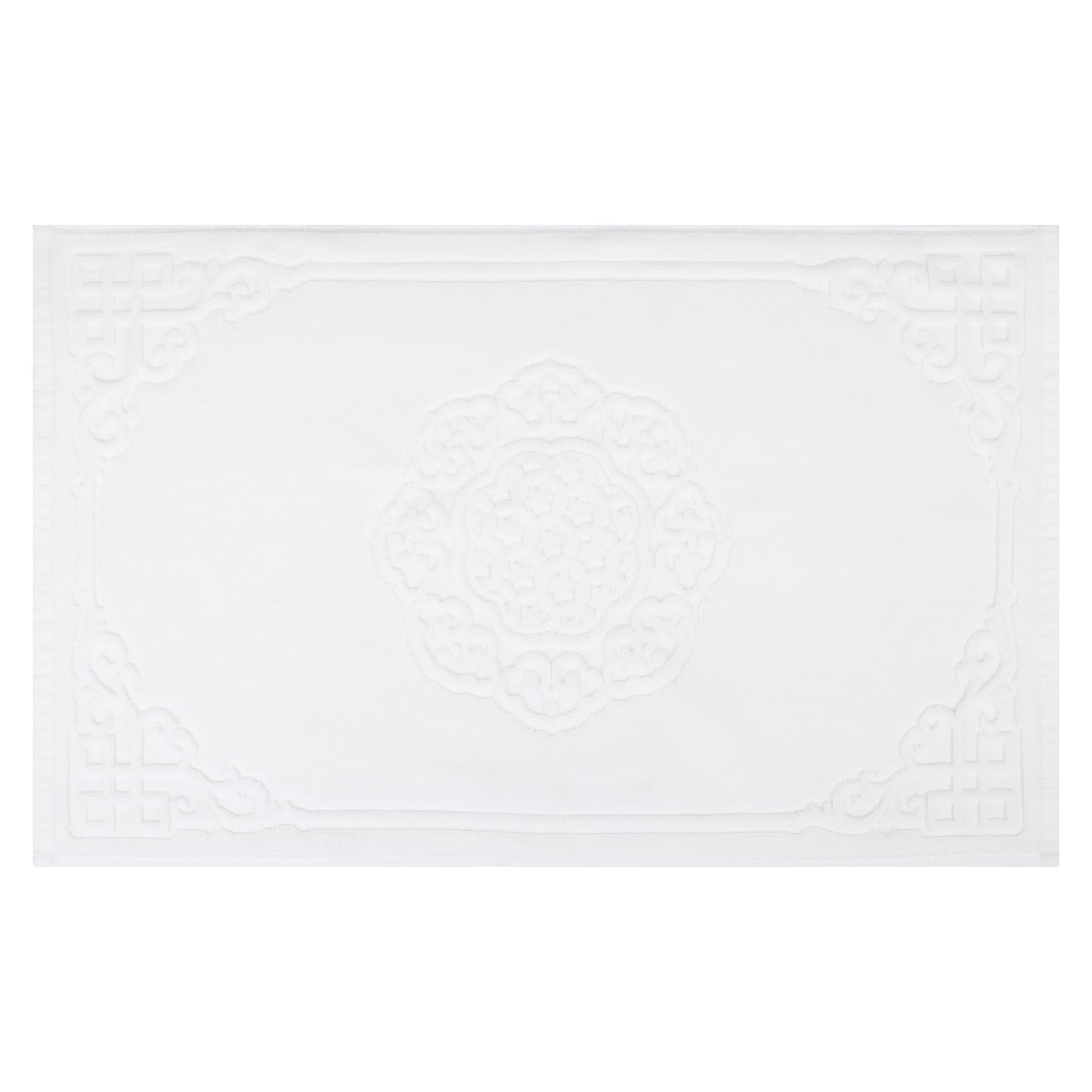 Cotton Rug Bath Mats, Absorbent and Machine Washable Shower Bathroom Floor Towel