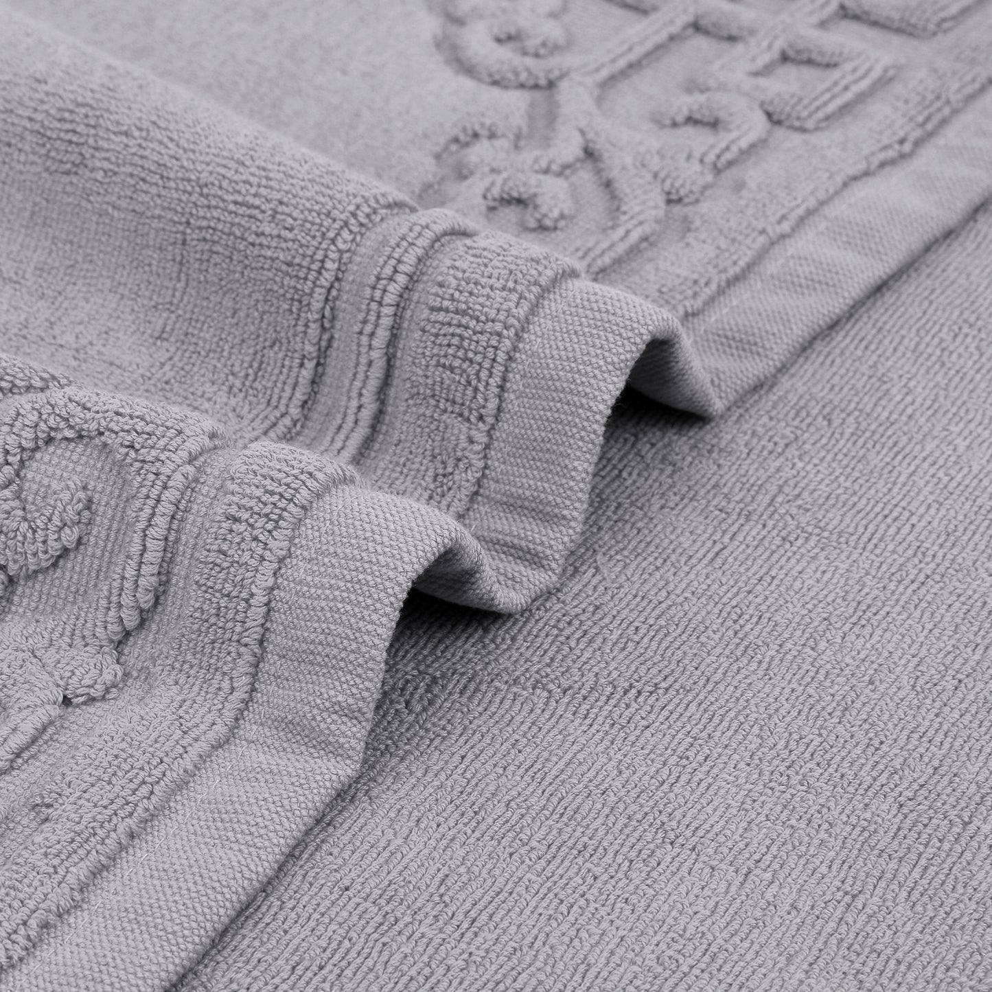 Cotton Rug Bath Mats, Absorbent and Machine Washable Shower Bathroom Floor Towel