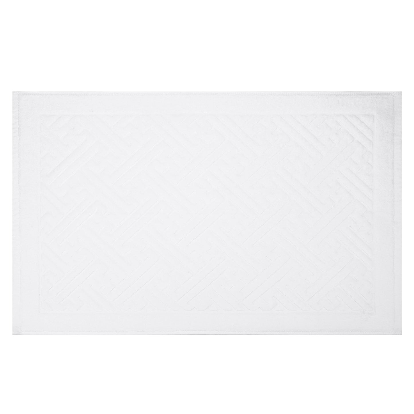 Luxury Bath Mat, Cotton Absorbent Hotel Spa Shower Floor Towel for Bathroom Rug Pad