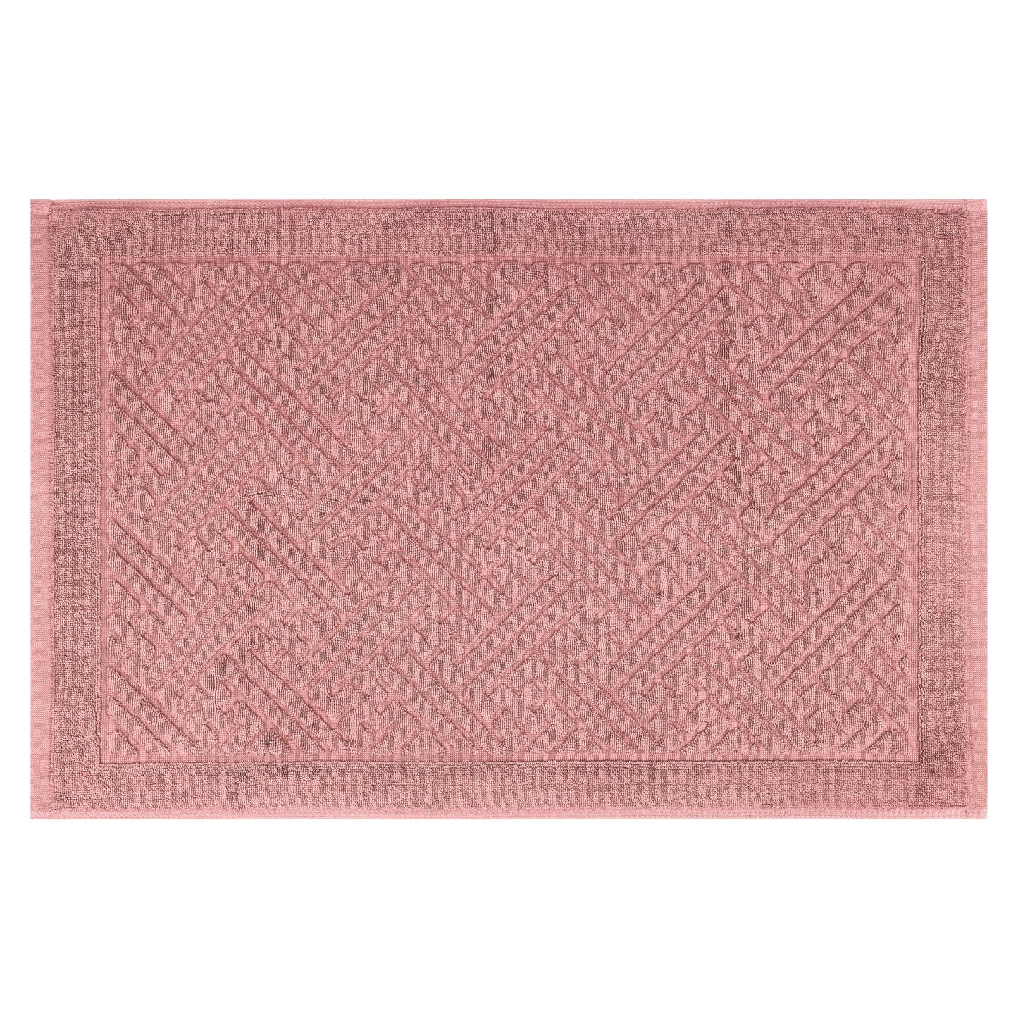 Luxury Bath Mat, Cotton Absorbent Hotel Spa Shower Floor Towel for Bathroom Rug Pad