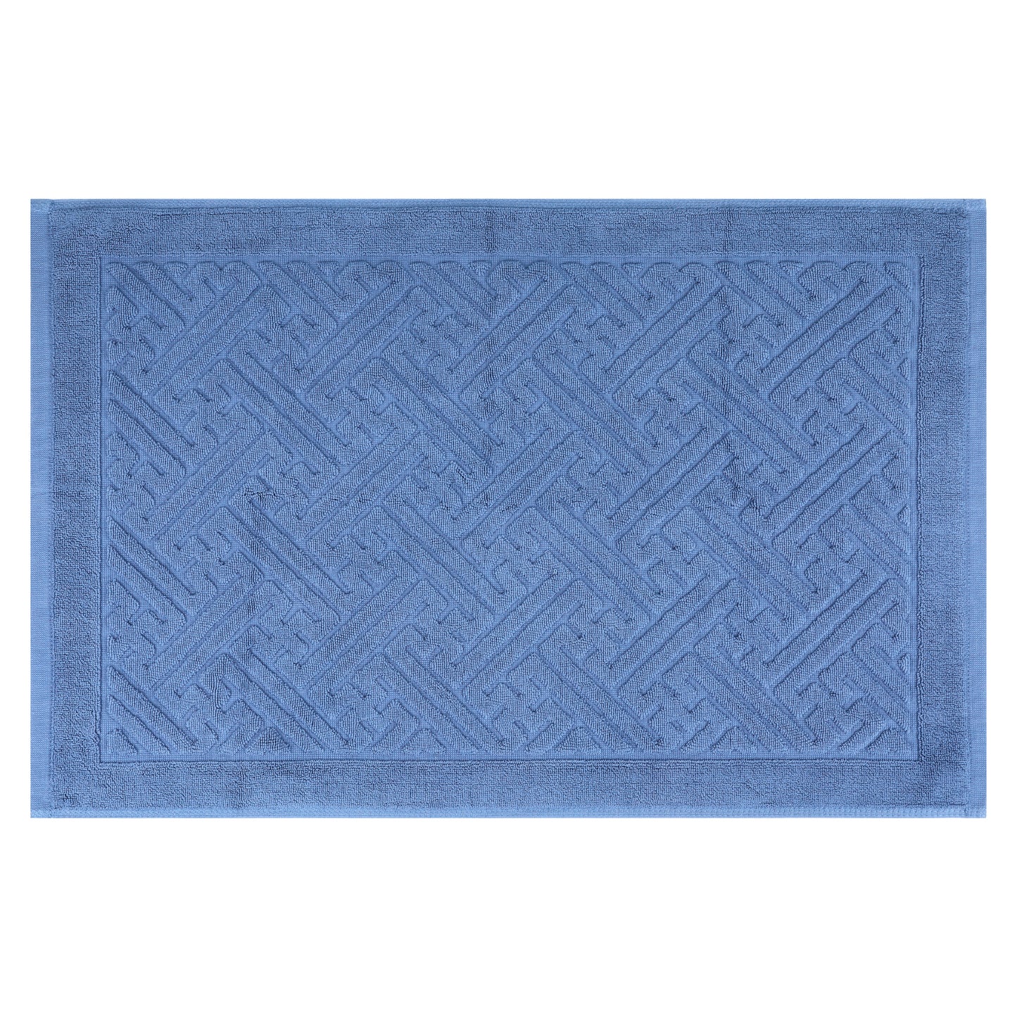 Luxury Bath Mat, Cotton Absorbent Hotel Spa Shower Floor Towel for Bathroom Rug Pad