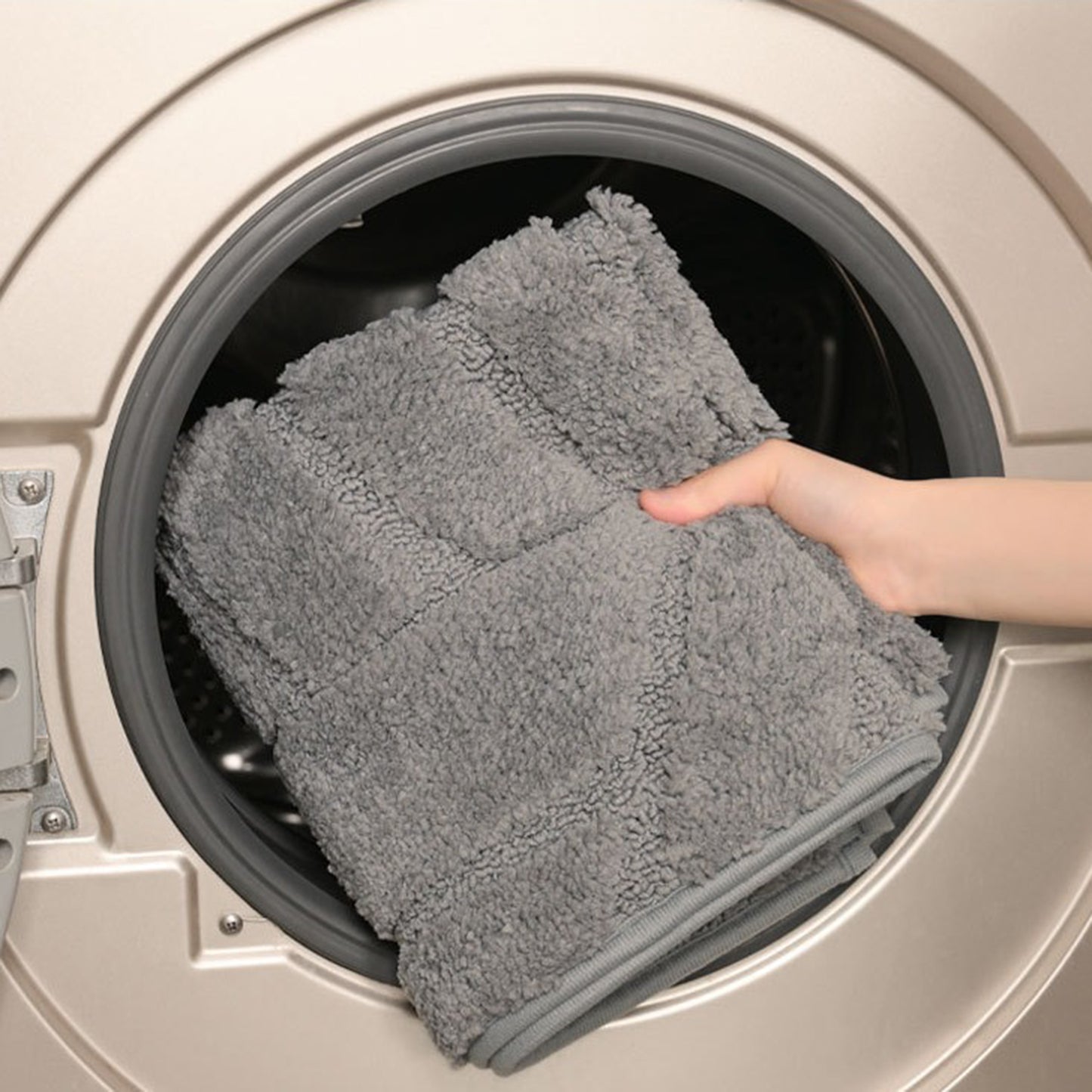 Bathroom Rug, Non Slip Washable Soft Absorbent Mat, Rubber Backing Quick Dry Microfiber Rugs