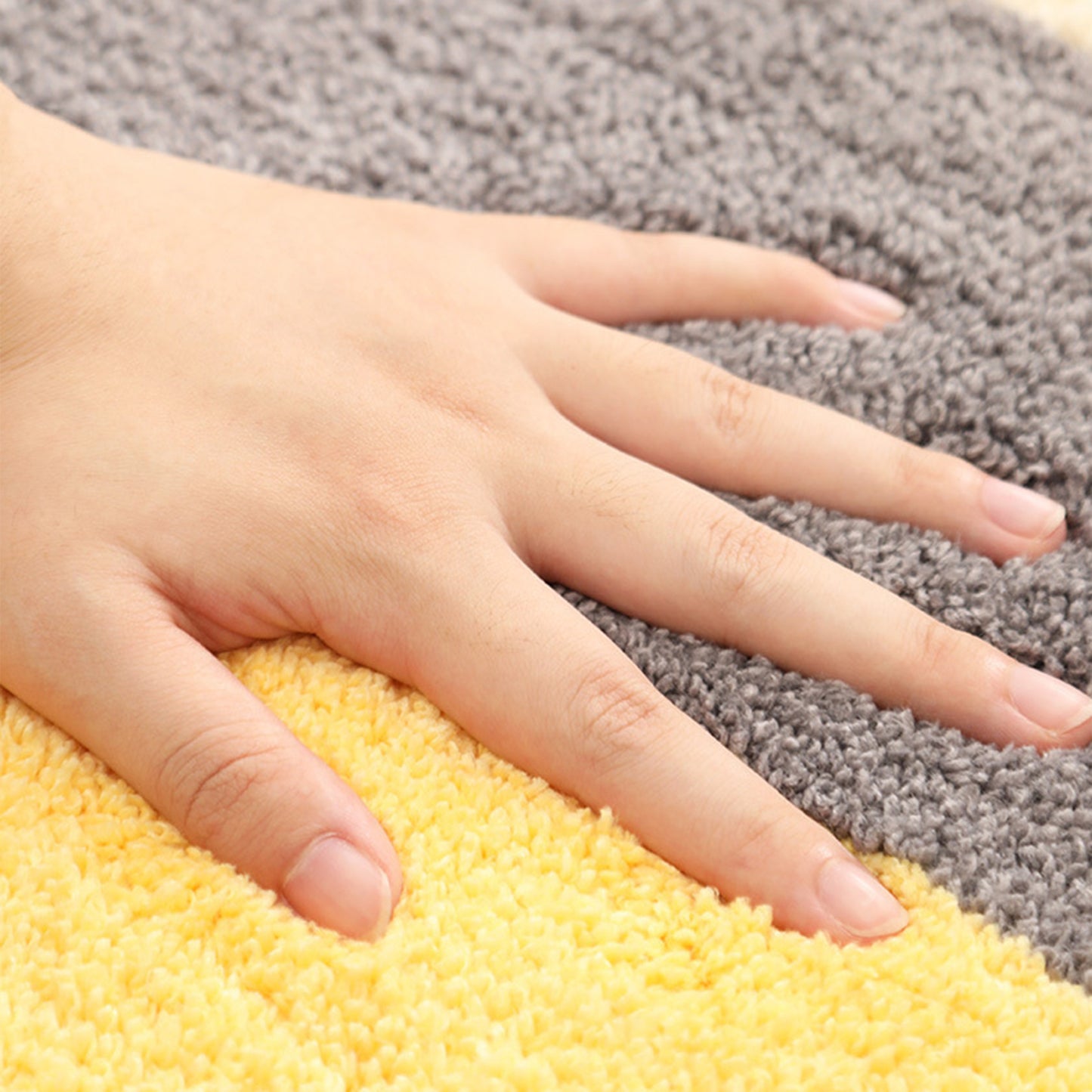 Soft Bath Mat, Non Slip Washable Absorbent Rug, Rubber Backing Quick Dry Microfiber Rugs